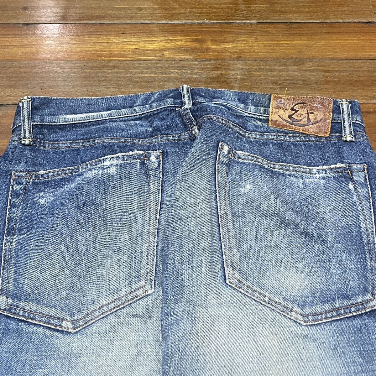 Eternal Very Rare Design Vintage Brand Eternal Ripped Jeans 1990s Size US 34 / EU 50 - 4 Thumbnail