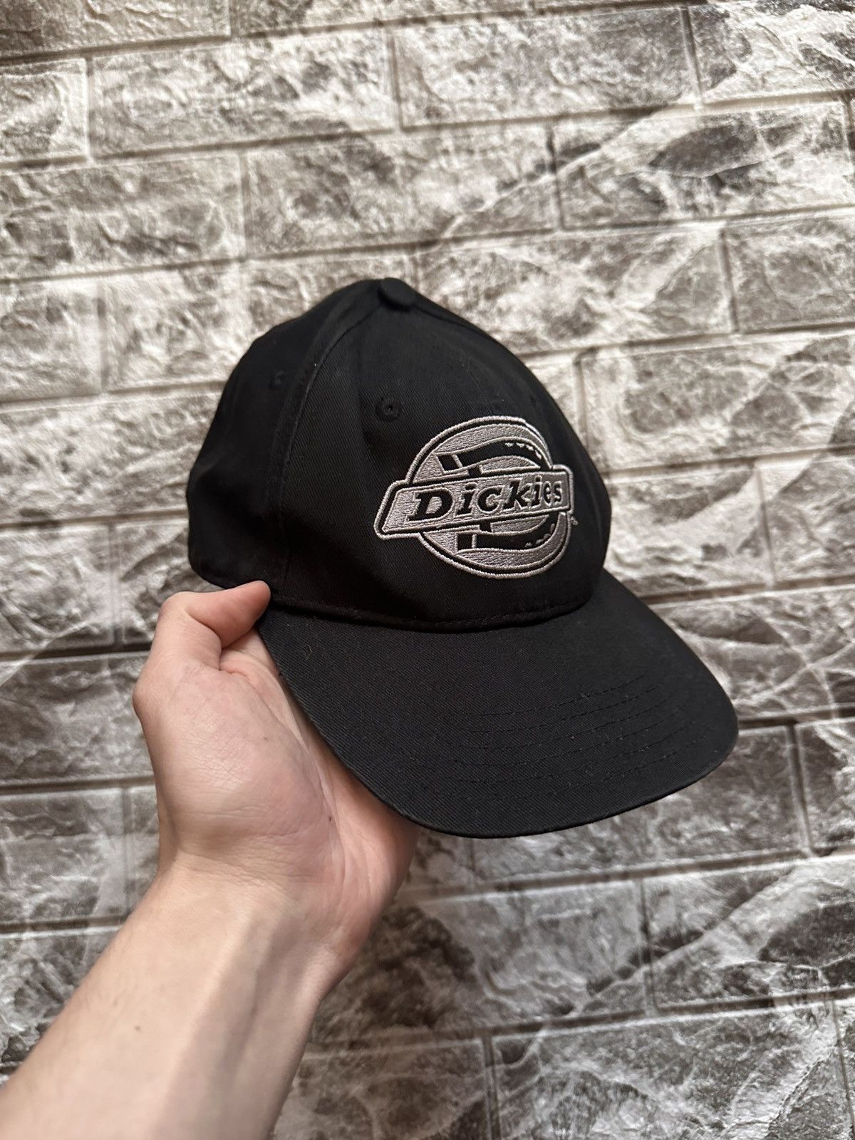 Dickies Vintage Dickies Black Cap Essential Streetwear One Size Y2K Size ONE SIZE - 2 Thumbnail
