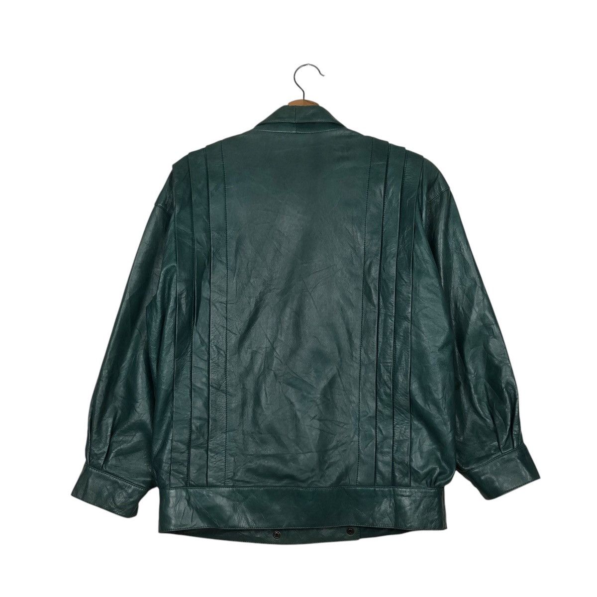Japanese Brand 📌Vintage Biker Bomber Leather Jacket Cizenne Issey Miyake Size US M / EU 48-50 / 2 - 9 Thumbnail