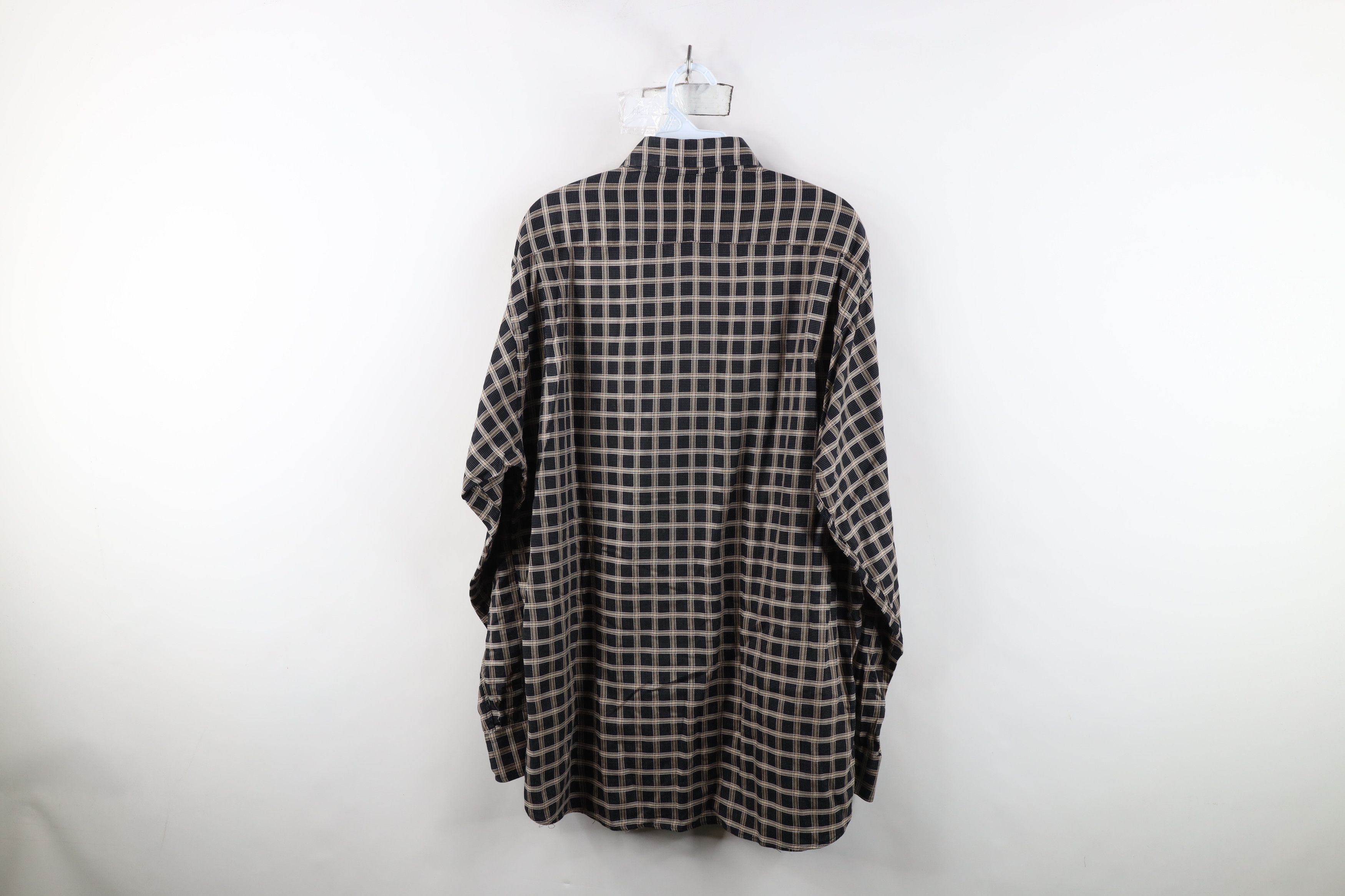 Burberry Burberry London Earth Tone Collared Button Down Shirt USA Size US L / EU 52-54 / 3 - 10 Thumbnail