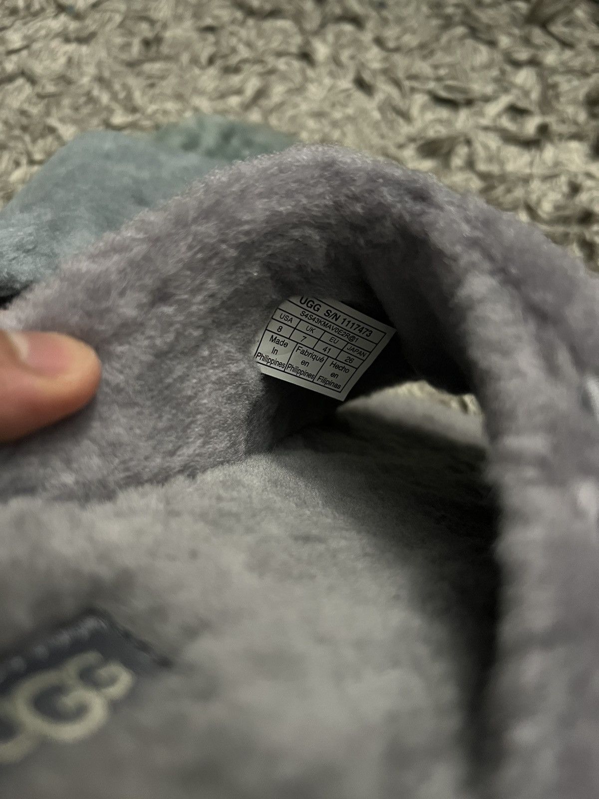 Ugg UGG Fluff You slip on - grey Size US 8 / EU 41 - 7 Thumbnail