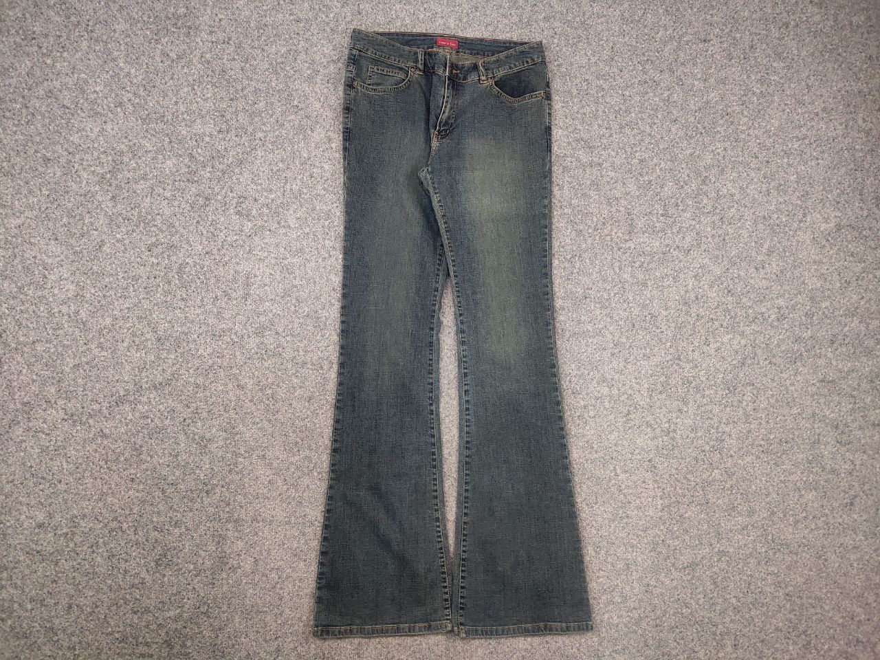 If Six Was Nine Vintage Y2K Flared Jeans Dark if six was nine LGB Opium Size 29" - 6 Thumbnail
