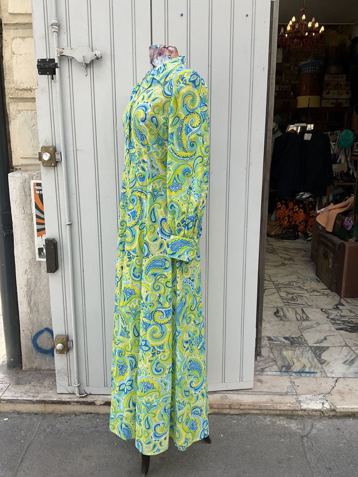 Vintage Sublime 70's vintage dress Size M / US 6-8 / IT 42-44 - 5 Thumbnail
