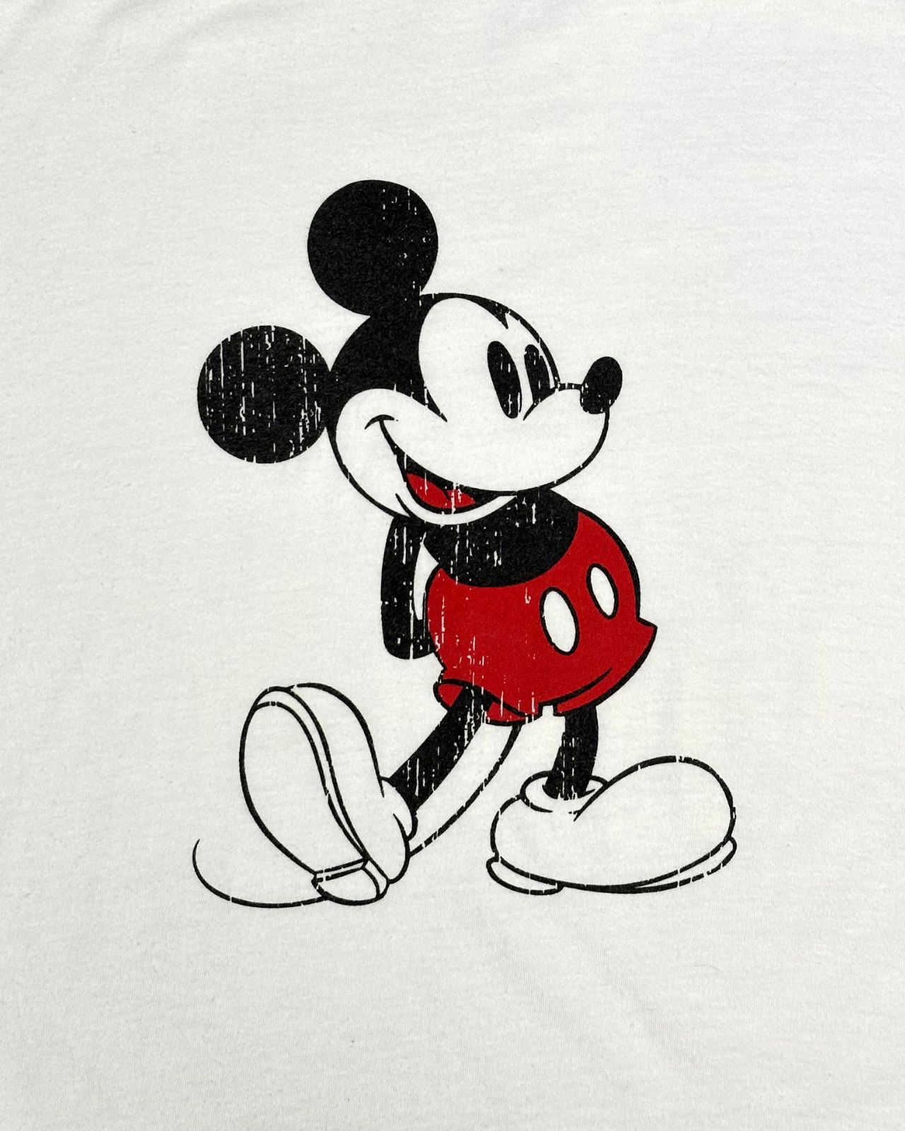 Disney × Mickey Mouse × Vintage Vintage Disney Mickey Mouse Ringer T-Shirt Women's - Large Size L / US 10 / IT 46 - 3 Thumbnail