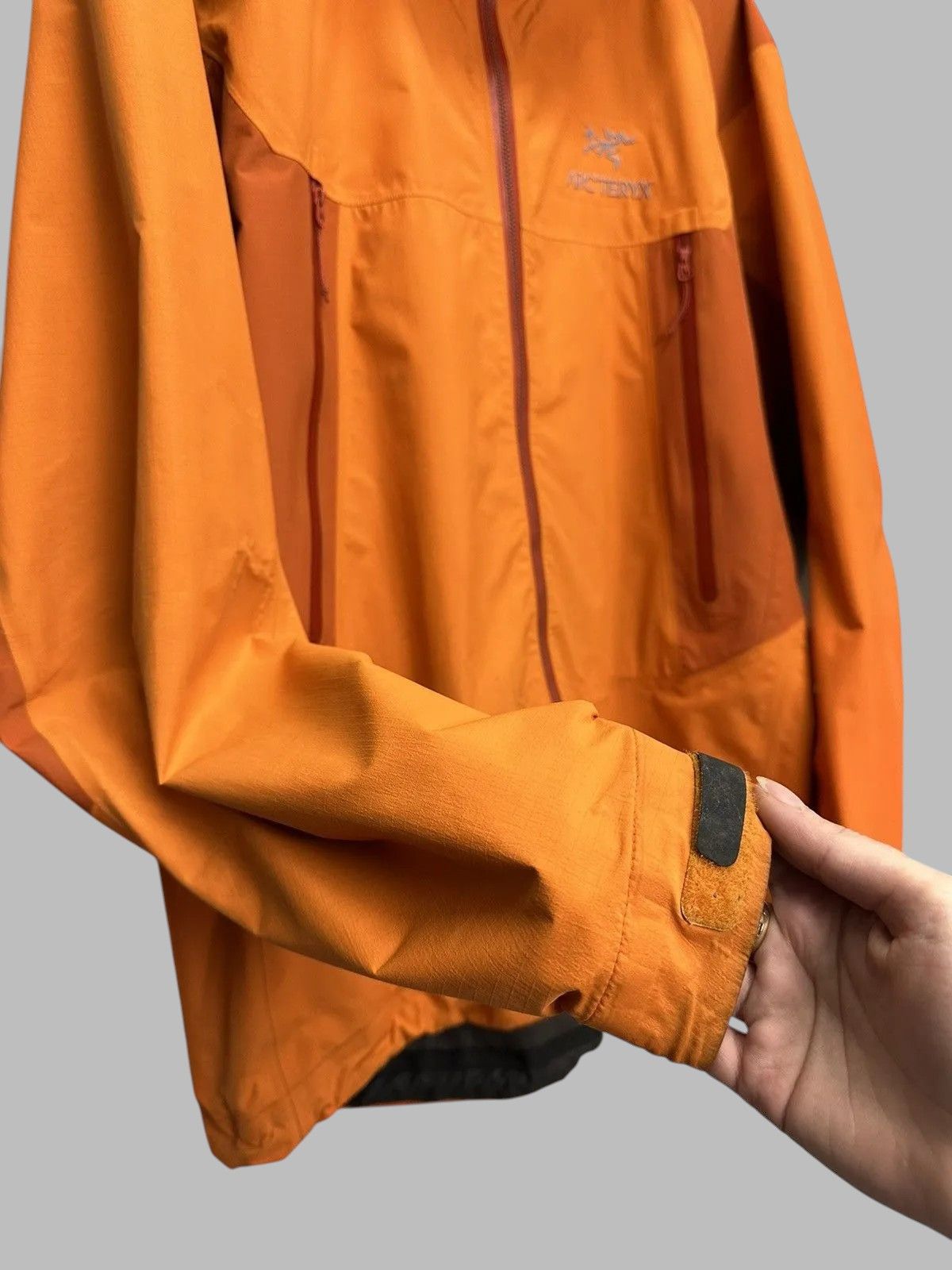 Goretex Arcteryx Jacket Orange Vintage Gore-tex Shell Outdoor Size US XL / EU 56 / 4 - 5 Thumbnail