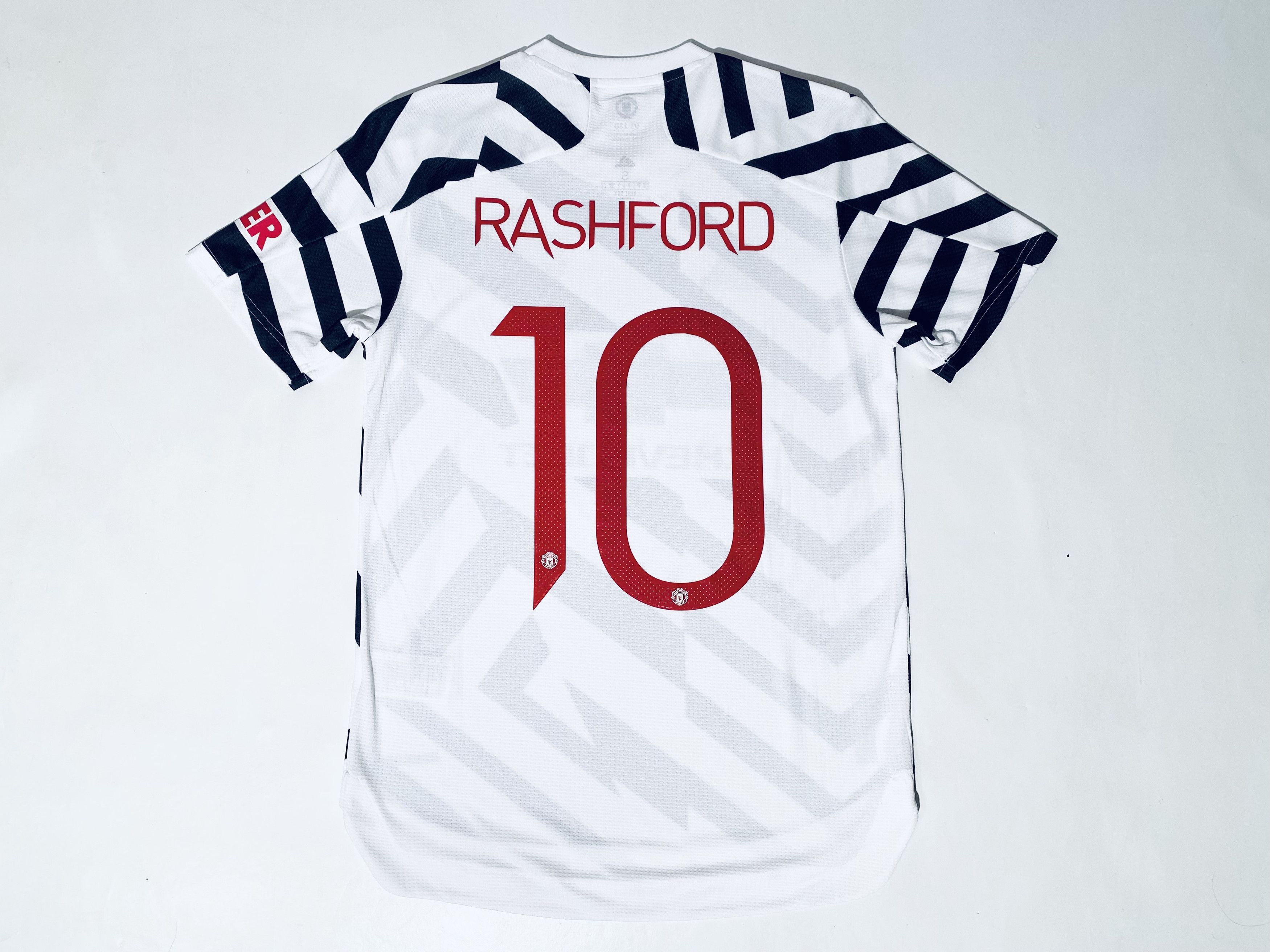 Adidas Manchester United 3rd Authentic 2020 2021 / Zebra / Third Size US S / EU 44-46 / 1 - 10 Thumbnail