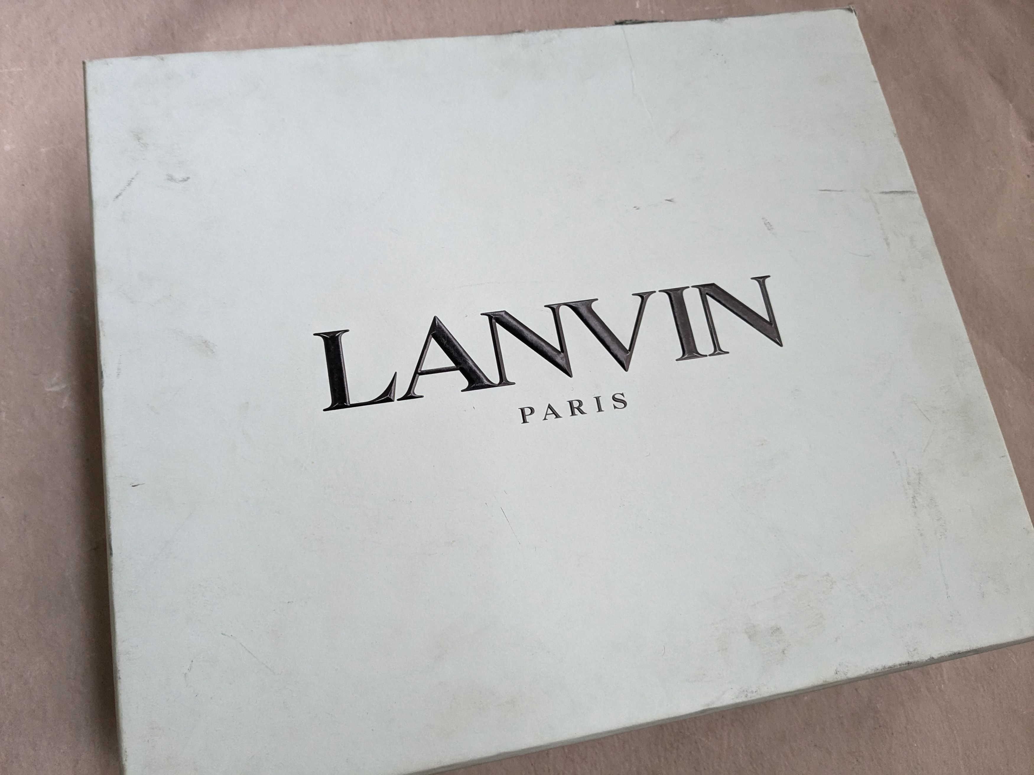 Lanvin Lanvin DBB1 Sneakers Brown Leather Low Tops 9 Size US 9 / EU 42 - 20 Thumbnail