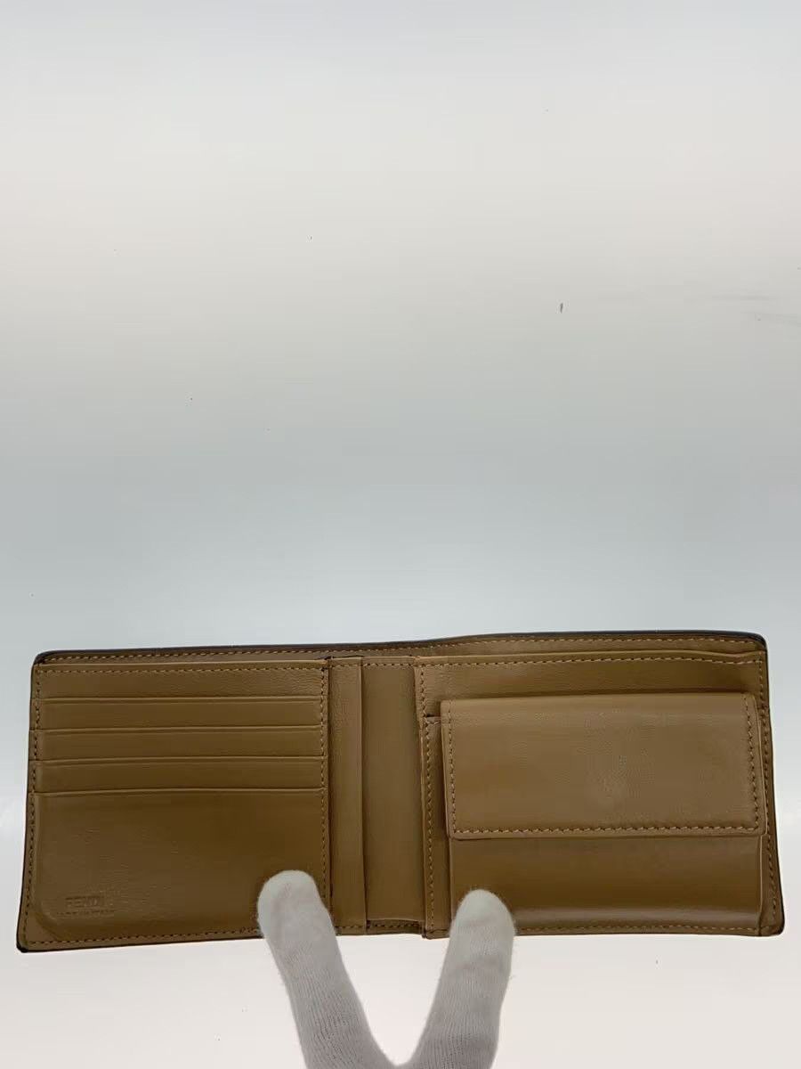 Fendi Fendi Leather Bi-Fold Wallet Brown Size ONE SIZE - 4 Thumbnail