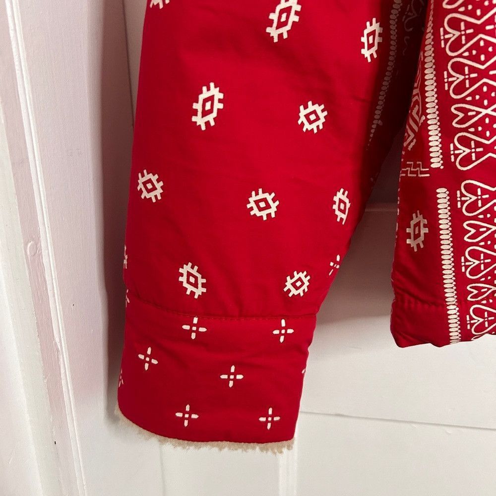 NDG Studio NDG Studio Paris Red and White Jacket withh Faux Lambskin I Size US L / EU 52-54 / 3 - 7 Thumbnail