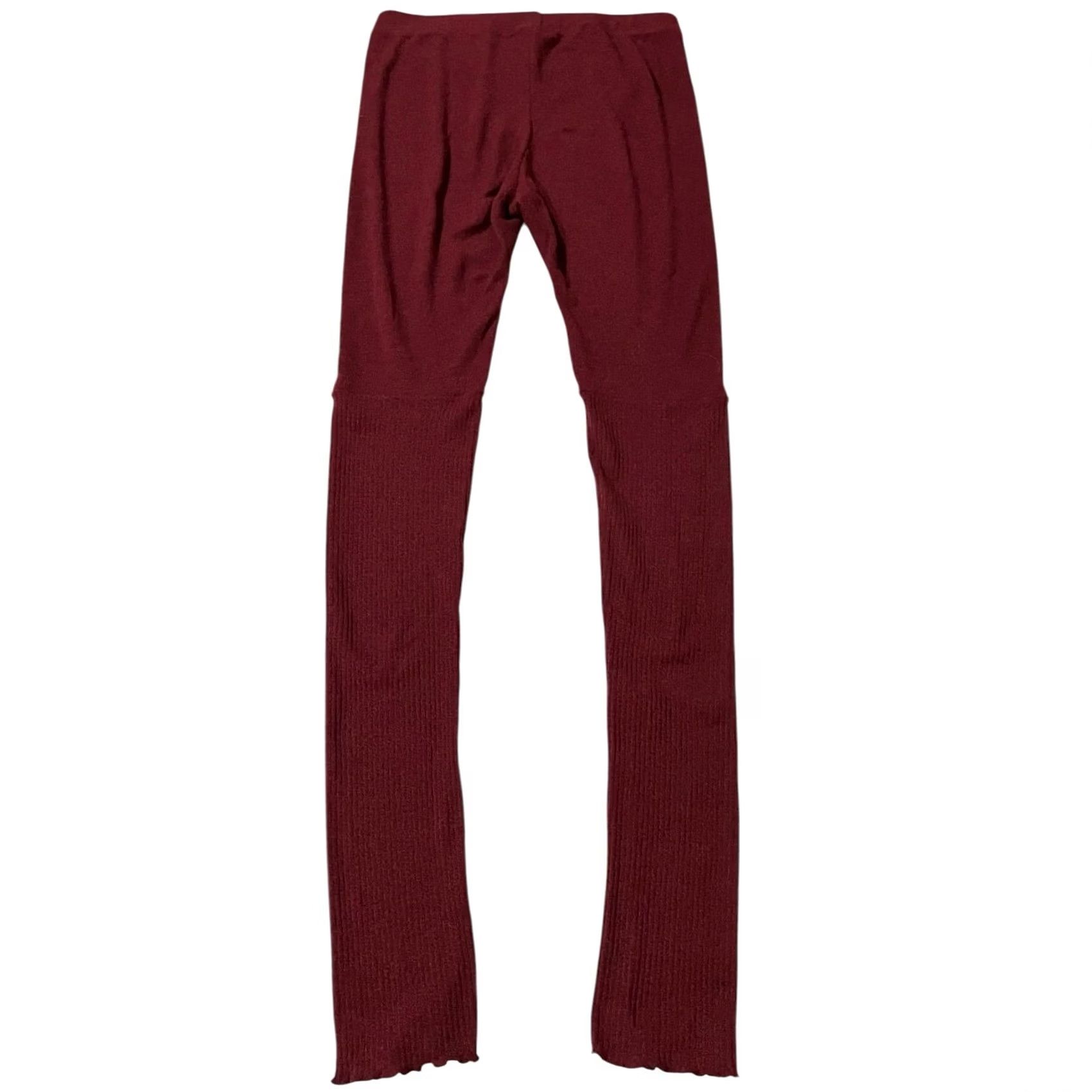 Free People Free People Intimately Sweatpants Knit Pants Burgundy Red L Women’s Pull On Skinny Full Length Lounge Size L / US 10 / IT 46 - 4 Thumbnail