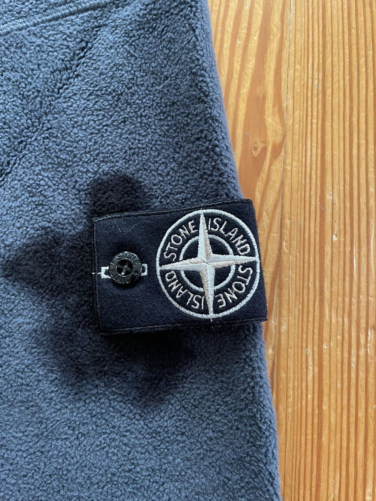 Stone Island Stone Island Hand Coloring Fleece Zip Hoodie Sniper Mask Size US L / EU 52-54 / 3 - 4 Thumbnail