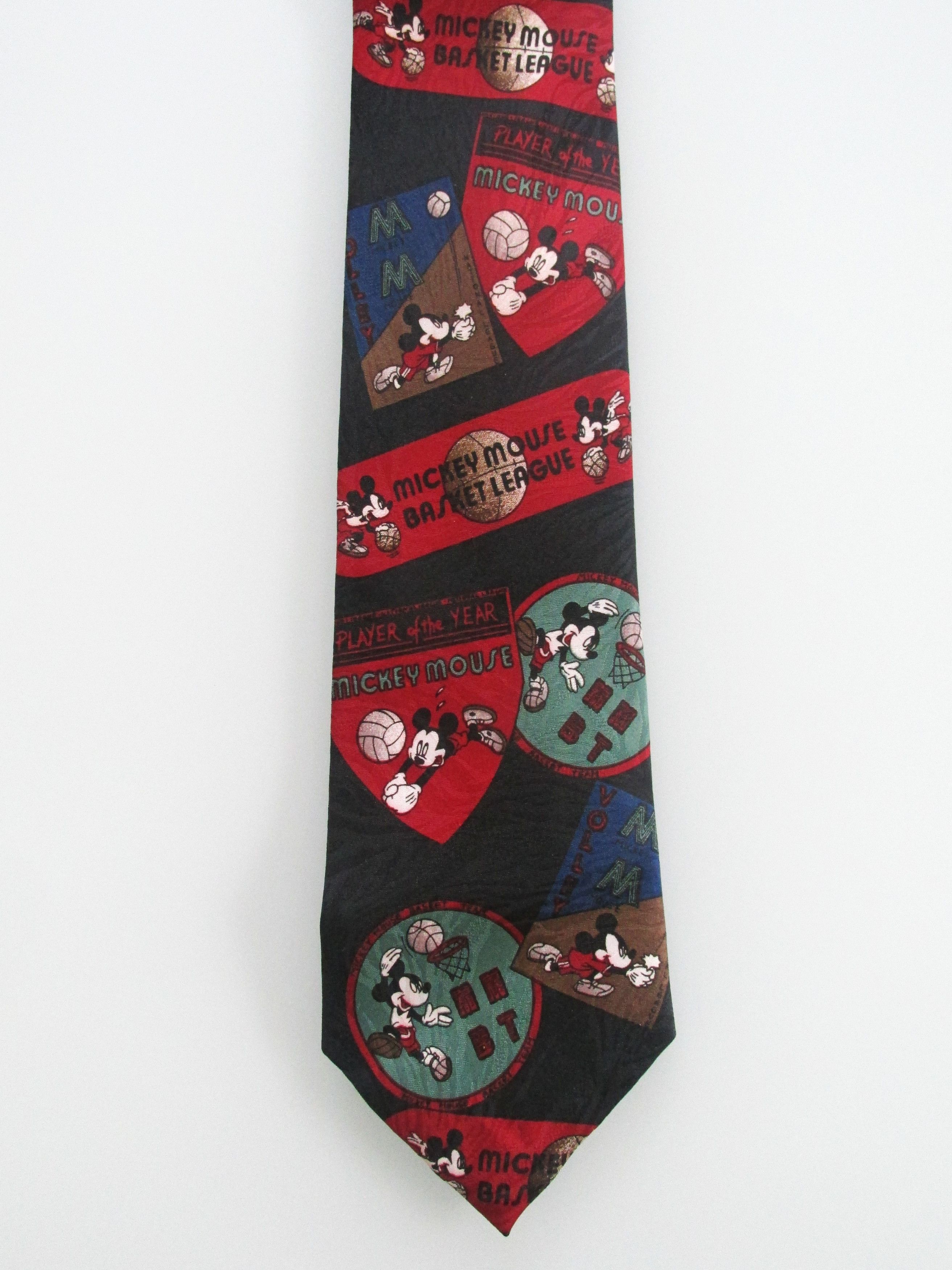 Disney Mickey Mouse/Disney Men's Tie Size ONE SIZE - 2 Thumbnail