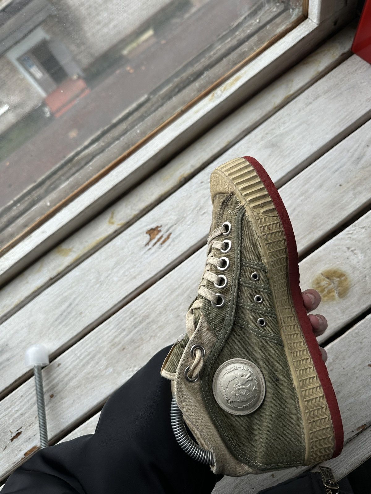 Diesel 🚨DIESEL AVANT GARDE SHOES SNEAKERS IFSIXWASNINE Size US 7 / EU 40 - 13 Thumbnail