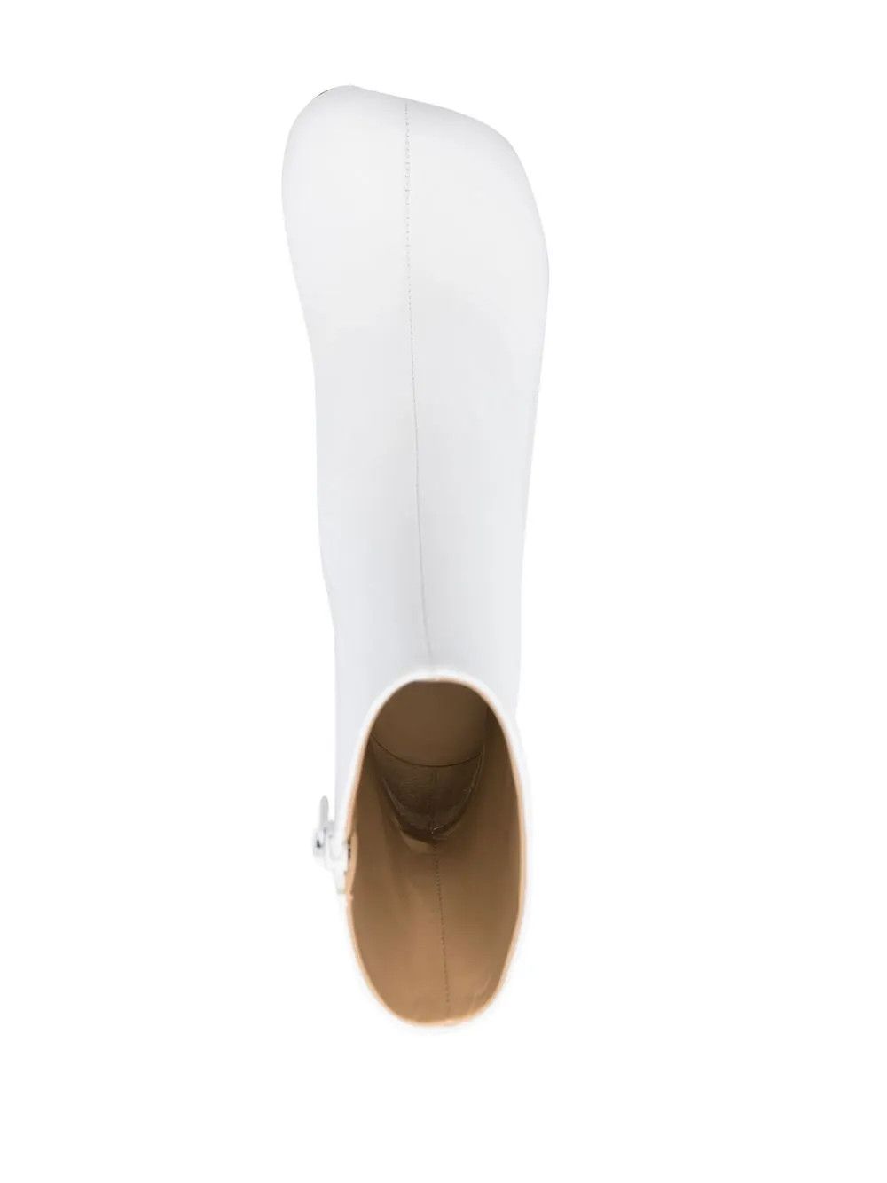Maison Margiela o1mle0426 Anatomic Ankle Boots in Optic White Size US 10 / IT 40 - 4 Thumbnail