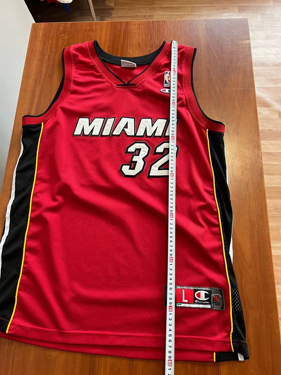 NBA VINTAGE MIAMI HEAT #32 O’NEAL CHAMPION BASKETBALL JERSEY L Size US L / EU 52-54 / 3 - 19 Thumbnail