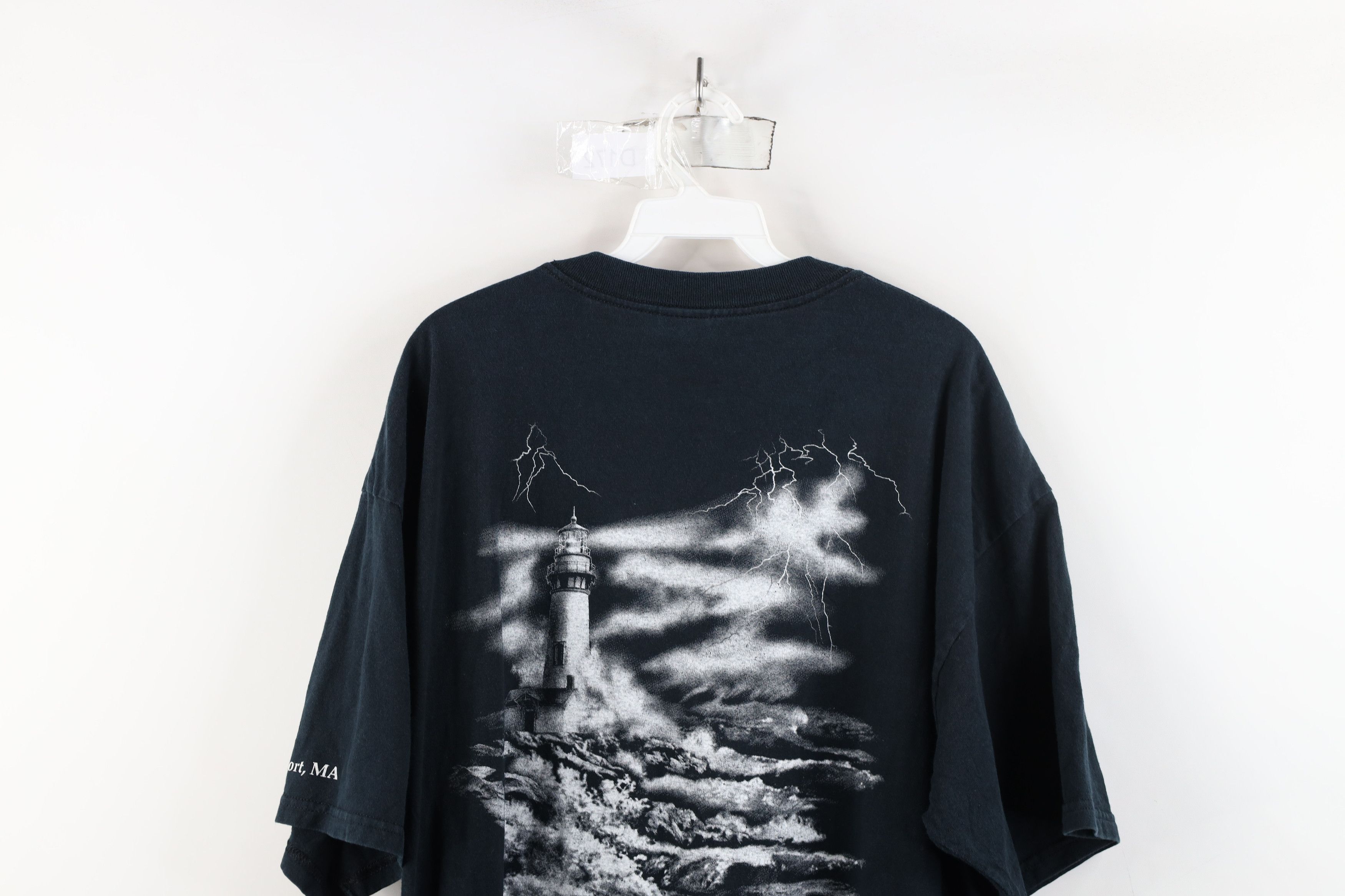 Vintage Vintage 90s Streetwear Lighthouse Ocean Beach T-Shirt Size US XL / EU 56 / 4 - 11 Thumbnail