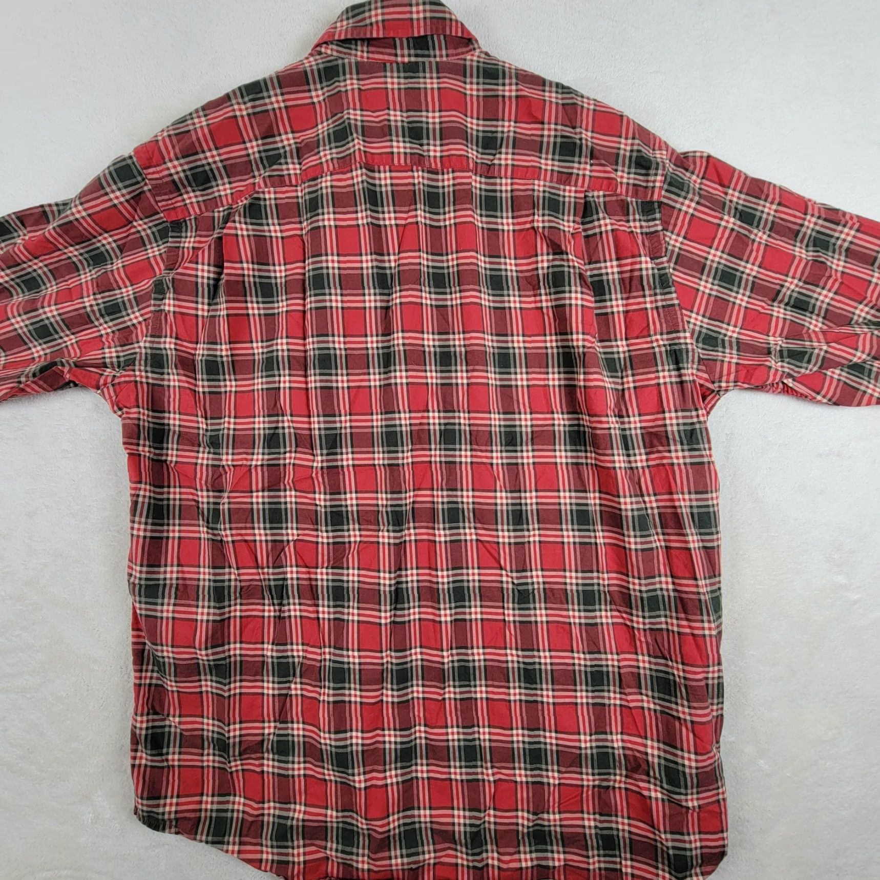 Orvis Orvis Shirt Long Sleeve Button-Down Mens Large Plaid 100% Cotton Red Size US L / EU 52-54 / 3 - 4 Thumbnail