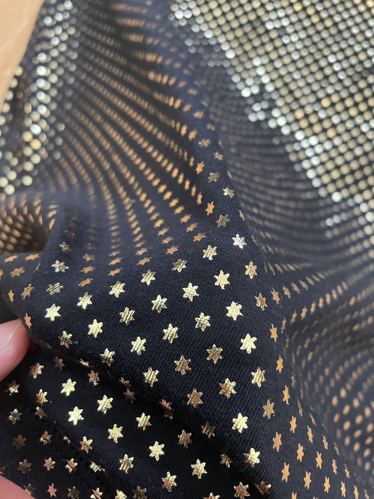 Gucci Gucci gold star print shirt Size US L / EU 52-54 / 3 - 10 Thumbnail