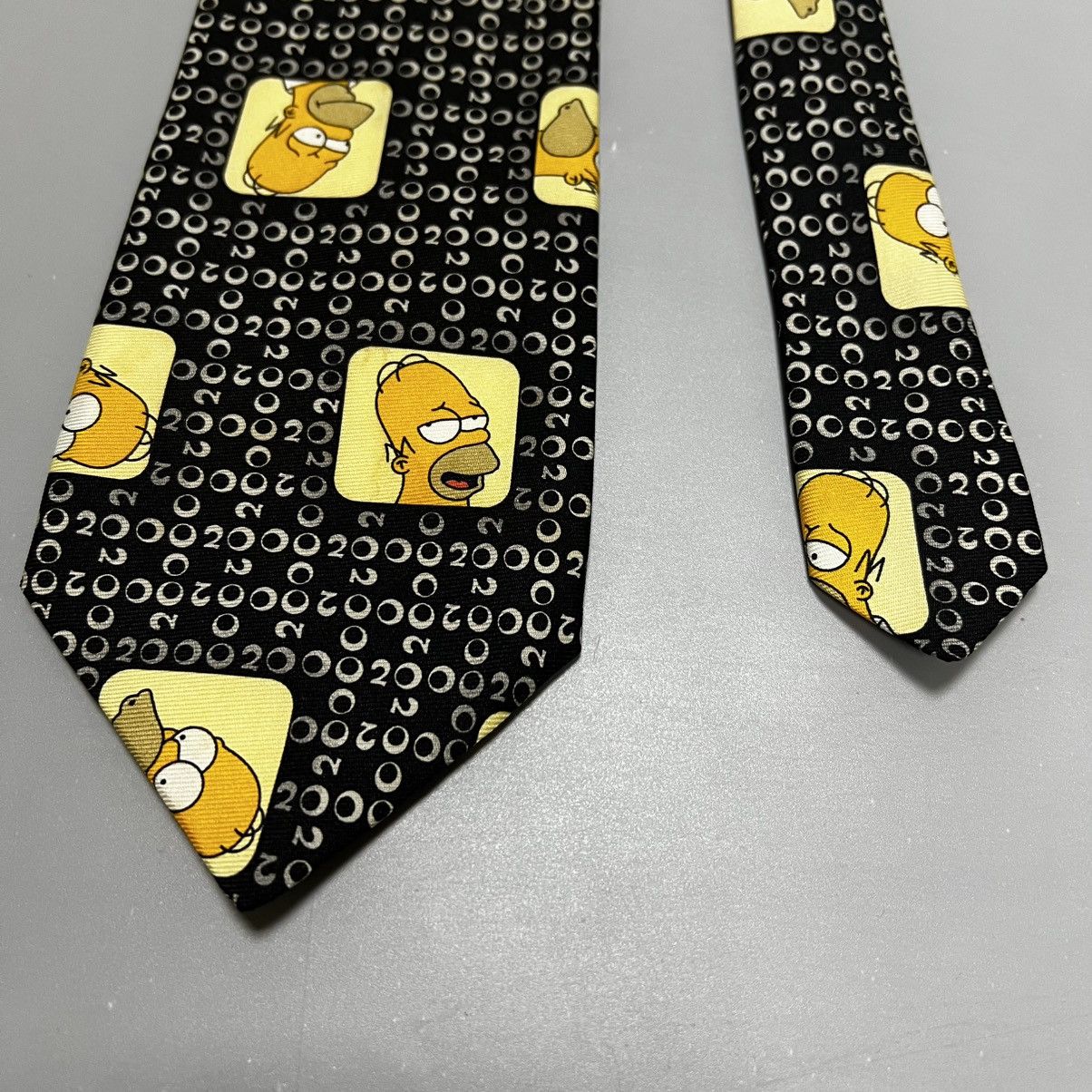 The Simpsons × Vintage Mens Vintage The Simpsons Homer Tie 00s Size ONE SIZE - 13 Thumbnail