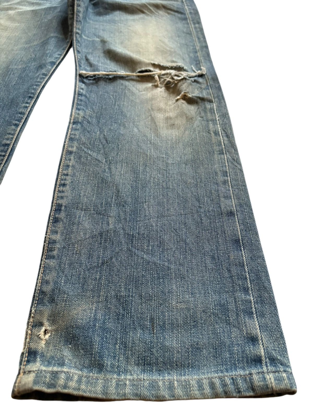 Edwin Vintage Japanese Edwin 505xx Selvedge Mud Wash Baggy Jeans Size US 32 / EU 48 - 8 Thumbnail