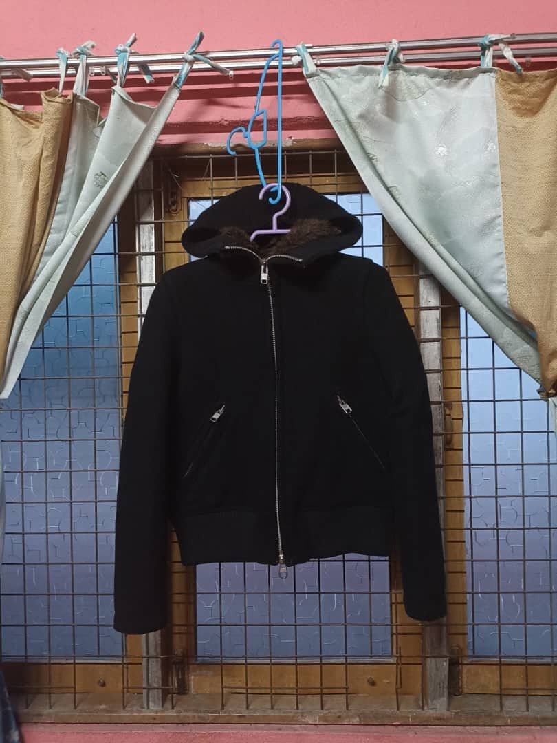 Issey Miyake Sunao Kuwahara Wool Jacket Hoodie faux fur Size M / US 6-8 / IT 42-44 - 1 Thumbnail