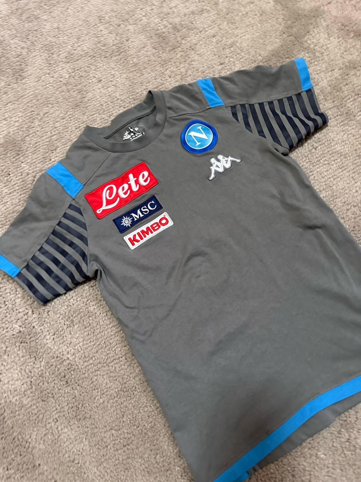 Kappa 2018-19 Napoli Kappa Football Soccer Shirt Sz S Size US S / EU 44-46 / 1 - 3 Thumbnail