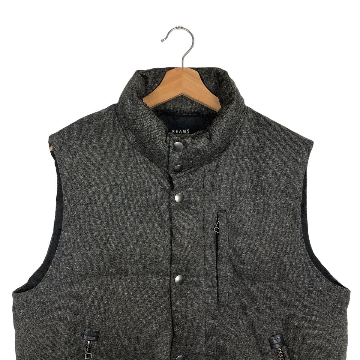 Beams Plus VINTAGE PUFFER DOWN VEST WORK BEAMS HEARTS ISSEY MIYAKE Size US M / EU 48-50 / 2 - 2 Thumbnail