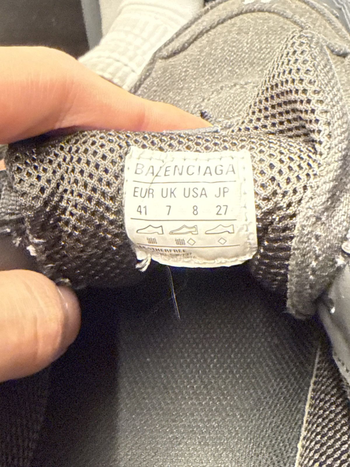Balenciaga Balenciaga Triple S Denim Size US 8 / EU 41 - 3 Thumbnail