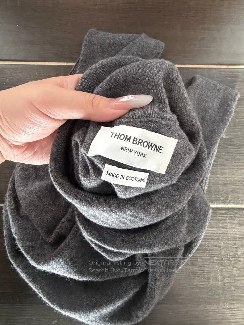 Thom Browne Thom Browne Cashmere High-Neck Sweater Size US XS / EU 42 / 0 - 7 Thumbnail