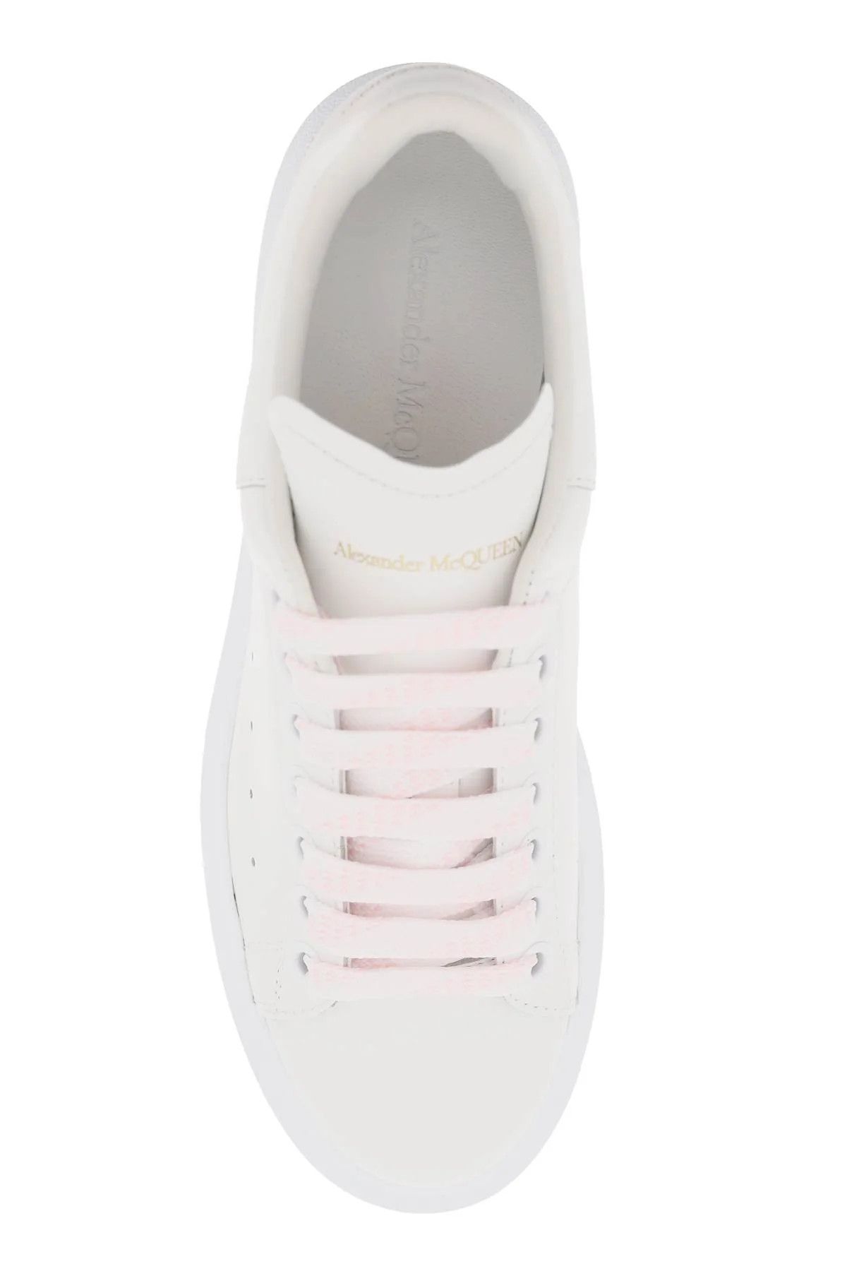 Alexander McQueen o1s22i1n1024 Leather Sneakers in White Size US 9 / IT 39 - 2 Thumbnail