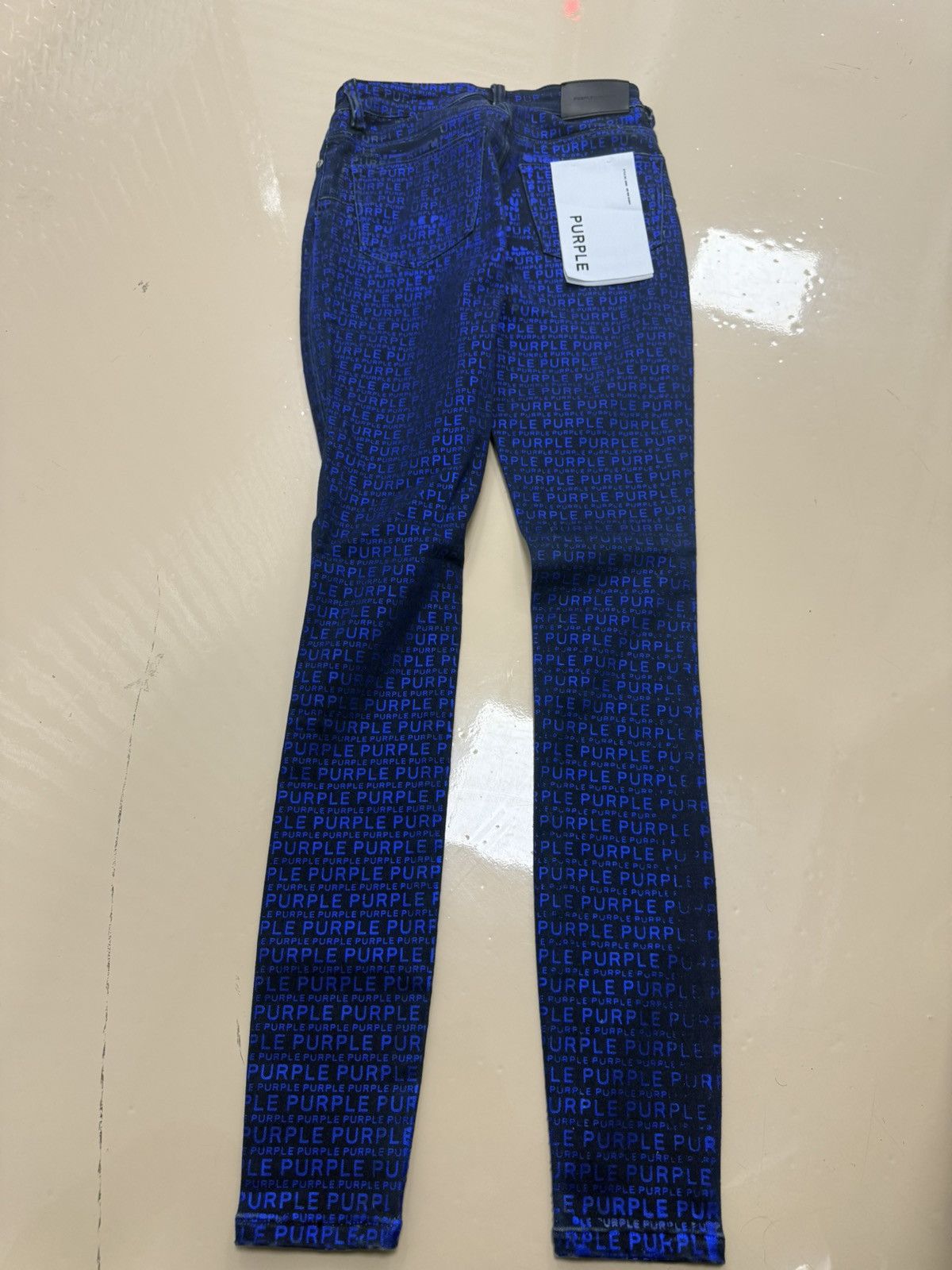 Other Purple Brand Dark Indigo Jeans Size 26" / US 2 / IT 38 - 6 Thumbnail