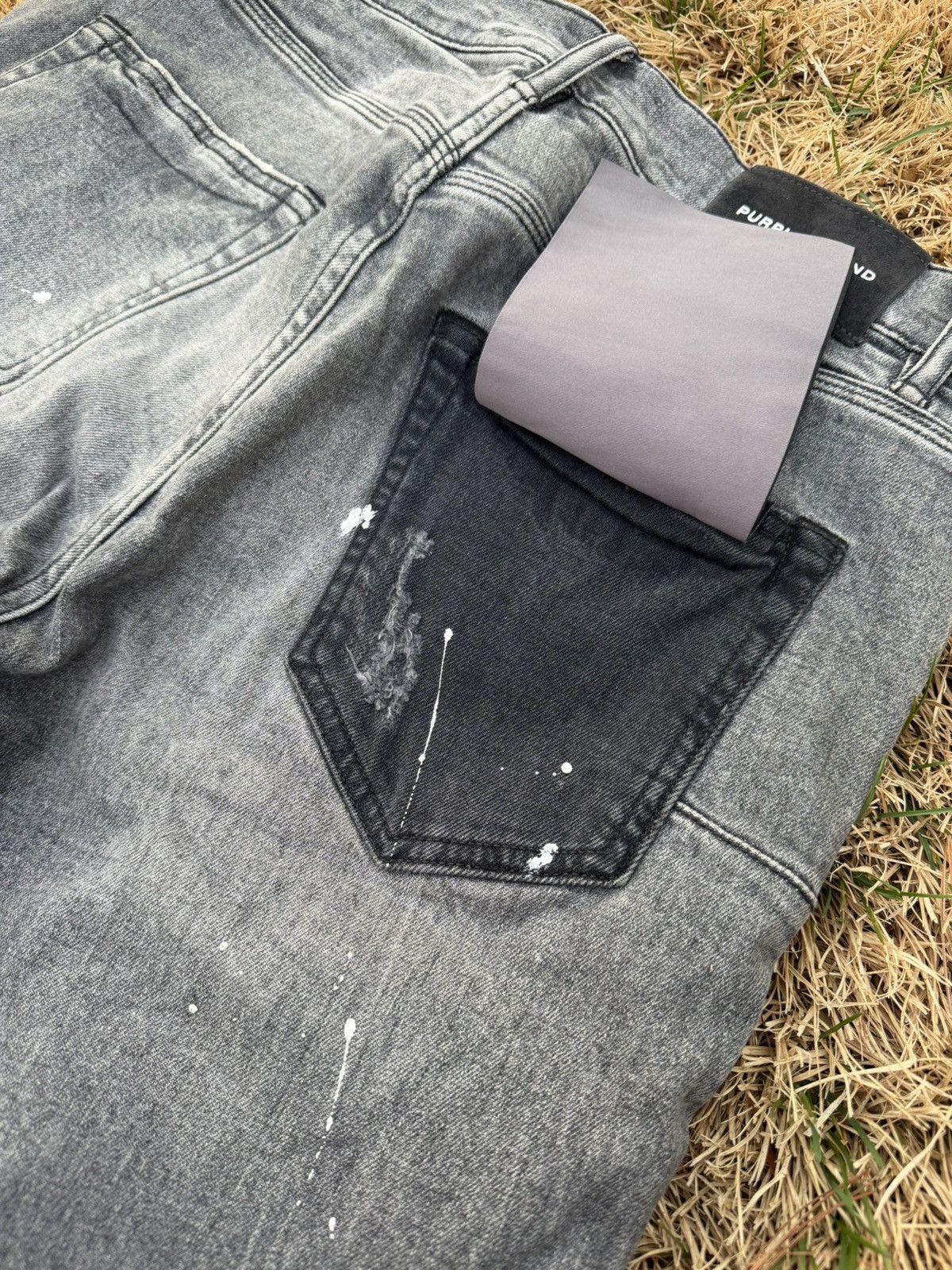 Purple Brand Purple Black Tag Jeans Size US 31 - 8 Thumbnail