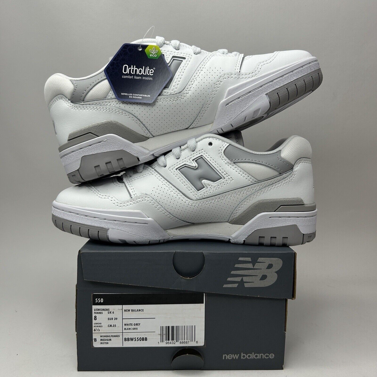 New Balance New Balance 550 WMNS “White Rain Cloud” 2023 Size US 8 / IT 38 - 3 Thumbnail