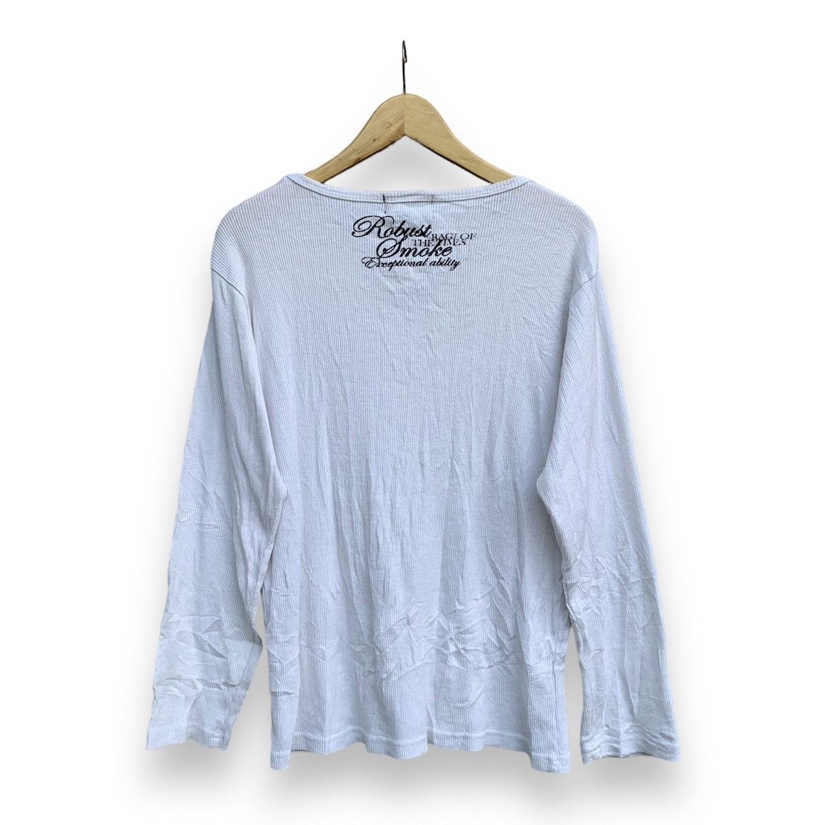 If Six Was Nine × Japanese Brand × Le Grande Bleu (L.G.B.) Beaumere poem longsleeave tshirt Size US L / EU 52-54 / 3 - 2 Thumbnail