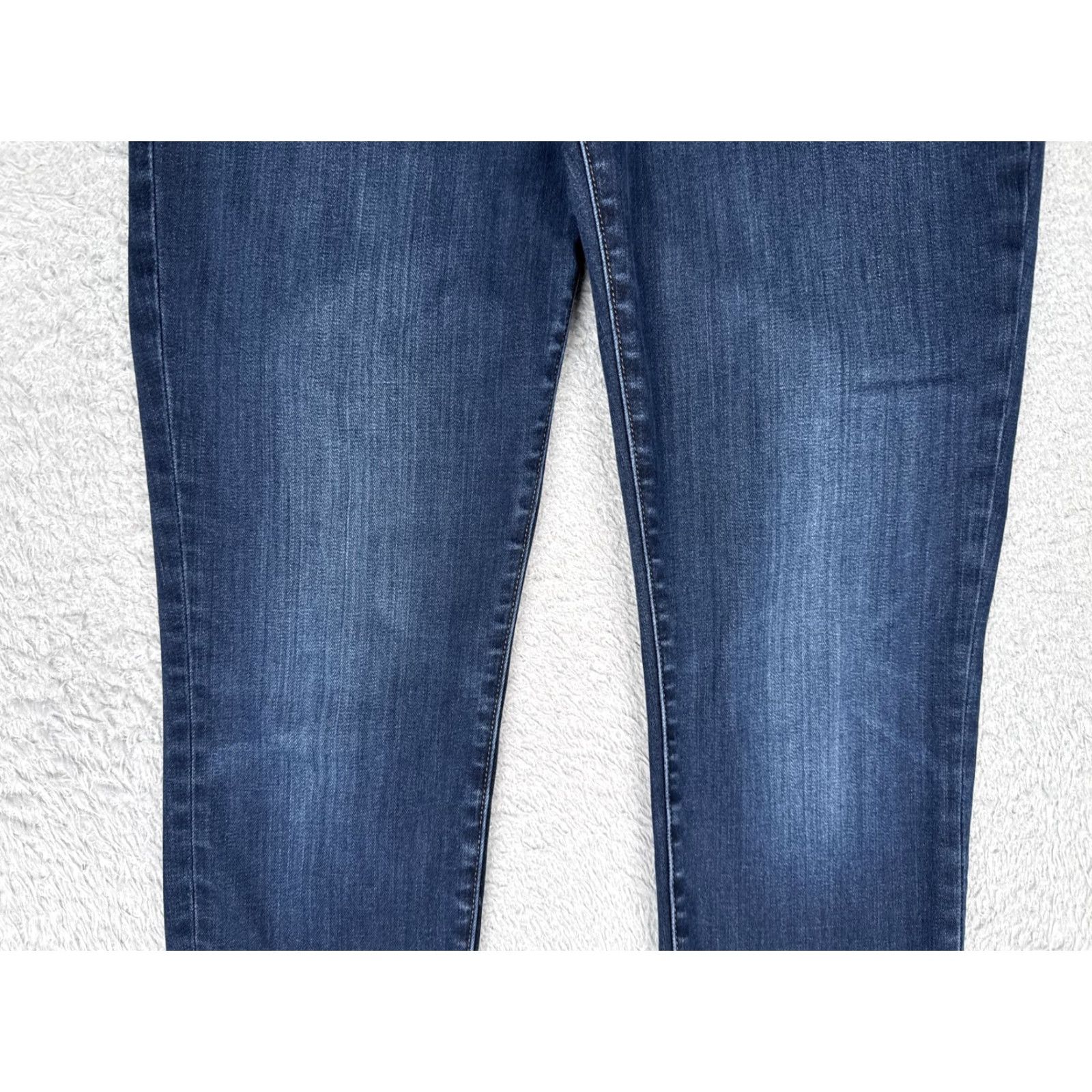 Madewell VINTAGE: None Madewell Jeans Womens 30 Blue Mid Rise Skinny Denim 5-Pocket Stretch Medium Wash 30x28 Mens Womens Boys Girls Size 30" / US 8 / IT 44 - 3 Thumbnail