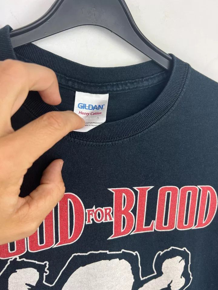 Vintage RARE 90s Vintage Boston Band BLOOD for BLOOD hardcore Size US M / EU 48-50 / 2 - 3 Thumbnail