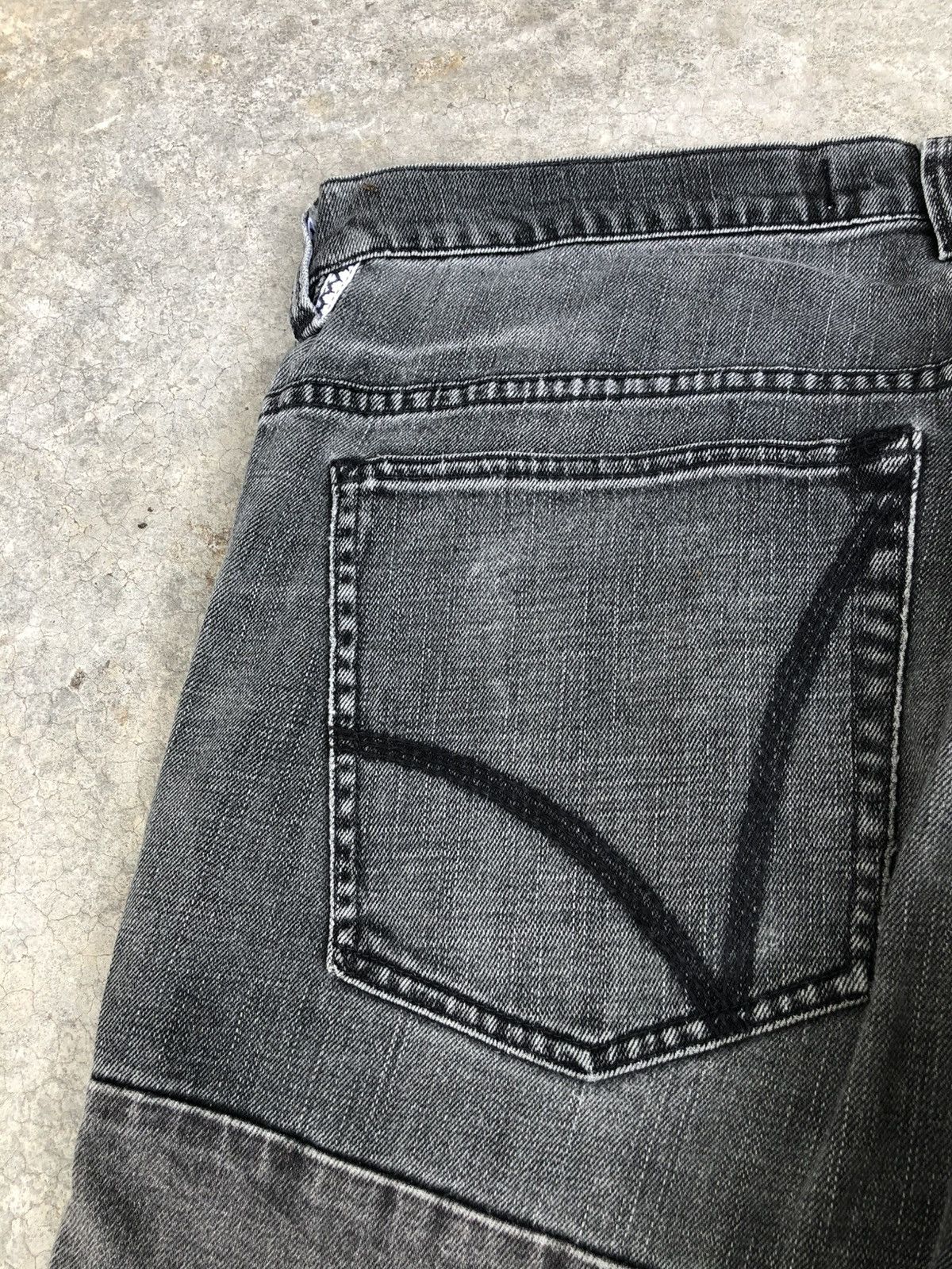 Who Decides War Adidas Distressed Jeans Patchwork Skinny Jeans Size US 34 / EU 50 - 16 Thumbnail