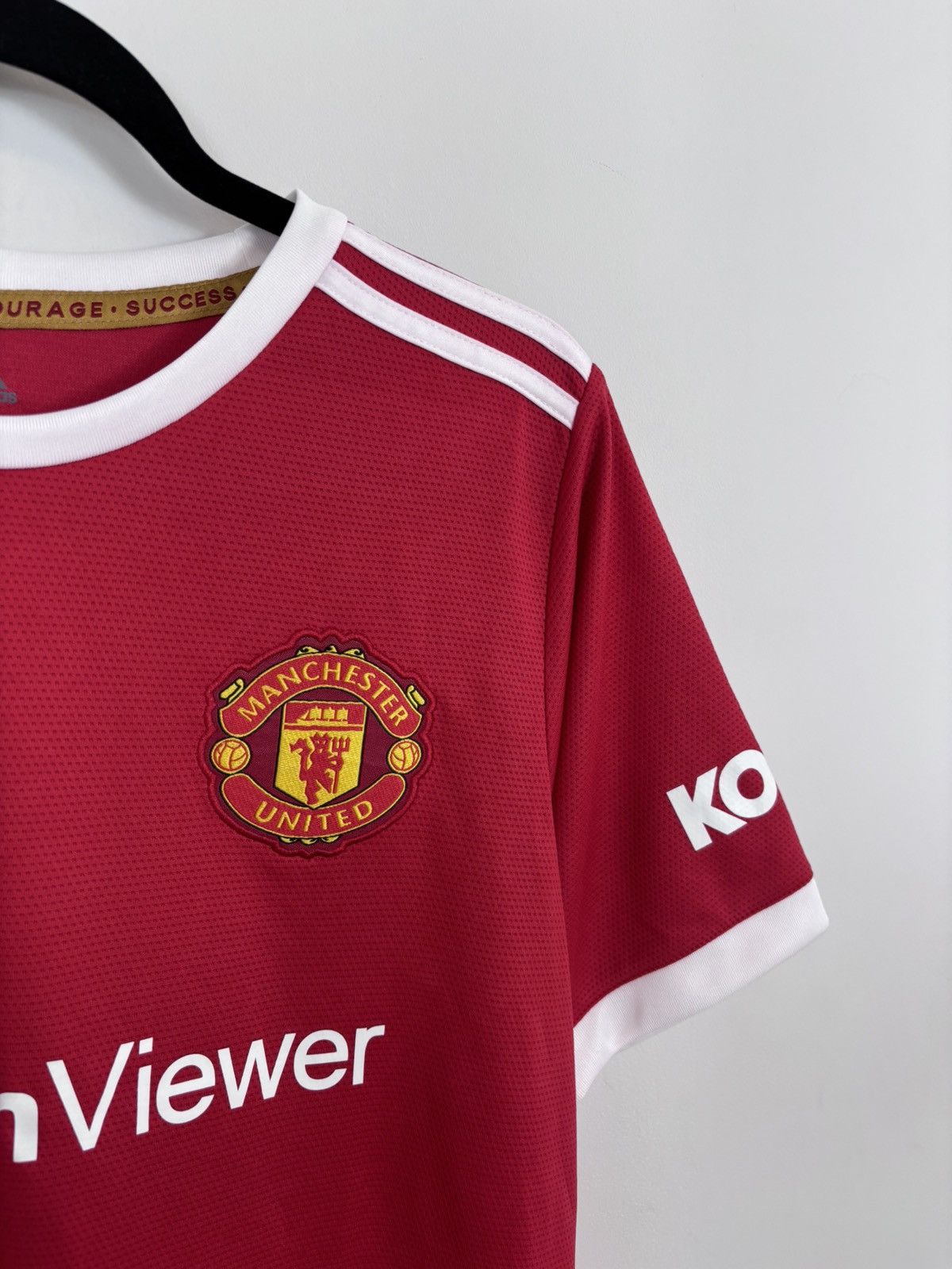 Adidas Adidas Manchester United NWT 2021/22 Toone #7 Soccer Jersey Size US L / EU 52-54 / 3 - 9 Thumbnail