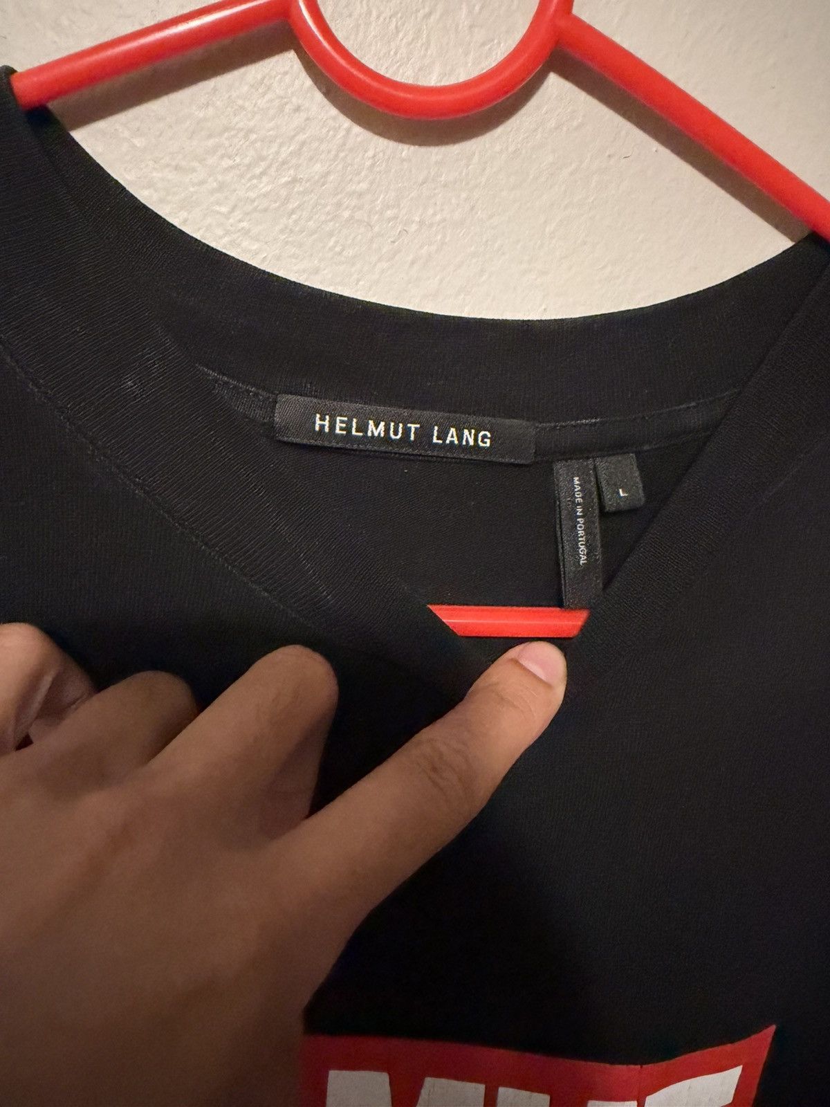 Helmut Lang HELMUT LANG 2018 AUTUMN TOUR TEE Size US L / EU 52-54 / 3 - 2 Thumbnail