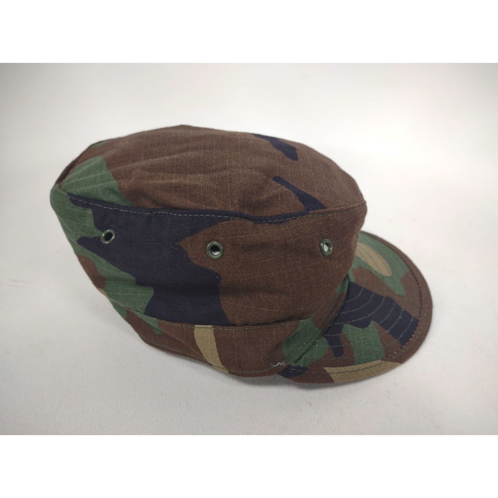 Vintage VINTAGE US Army Military Issue BDU Woodland Camo Hot Weather Cap Hat Size 6 1/2 NEW Size ONE SIZE - 4 Thumbnail