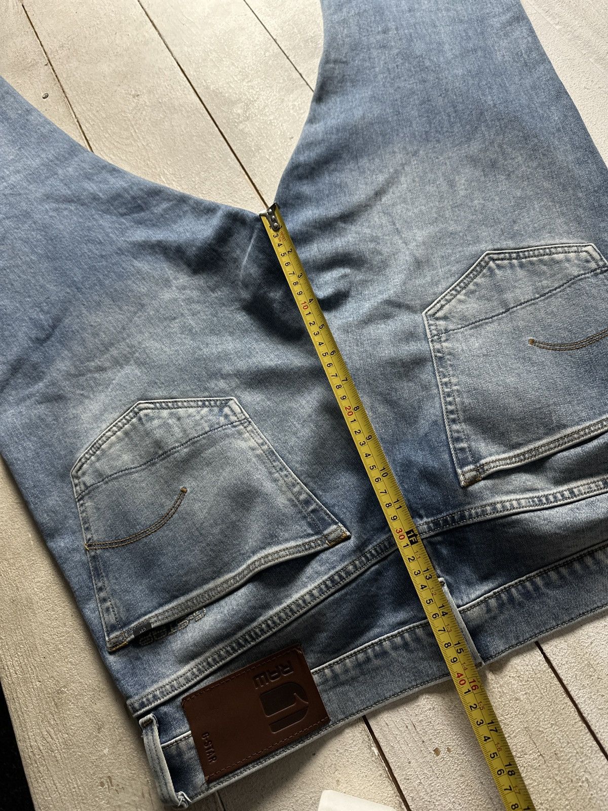 G-Star 🚨PUNK G STAR OPIUM 96 BLUE MENS JEANS Y2k BIKER Size US 36 / EU 52 - 17 Thumbnail