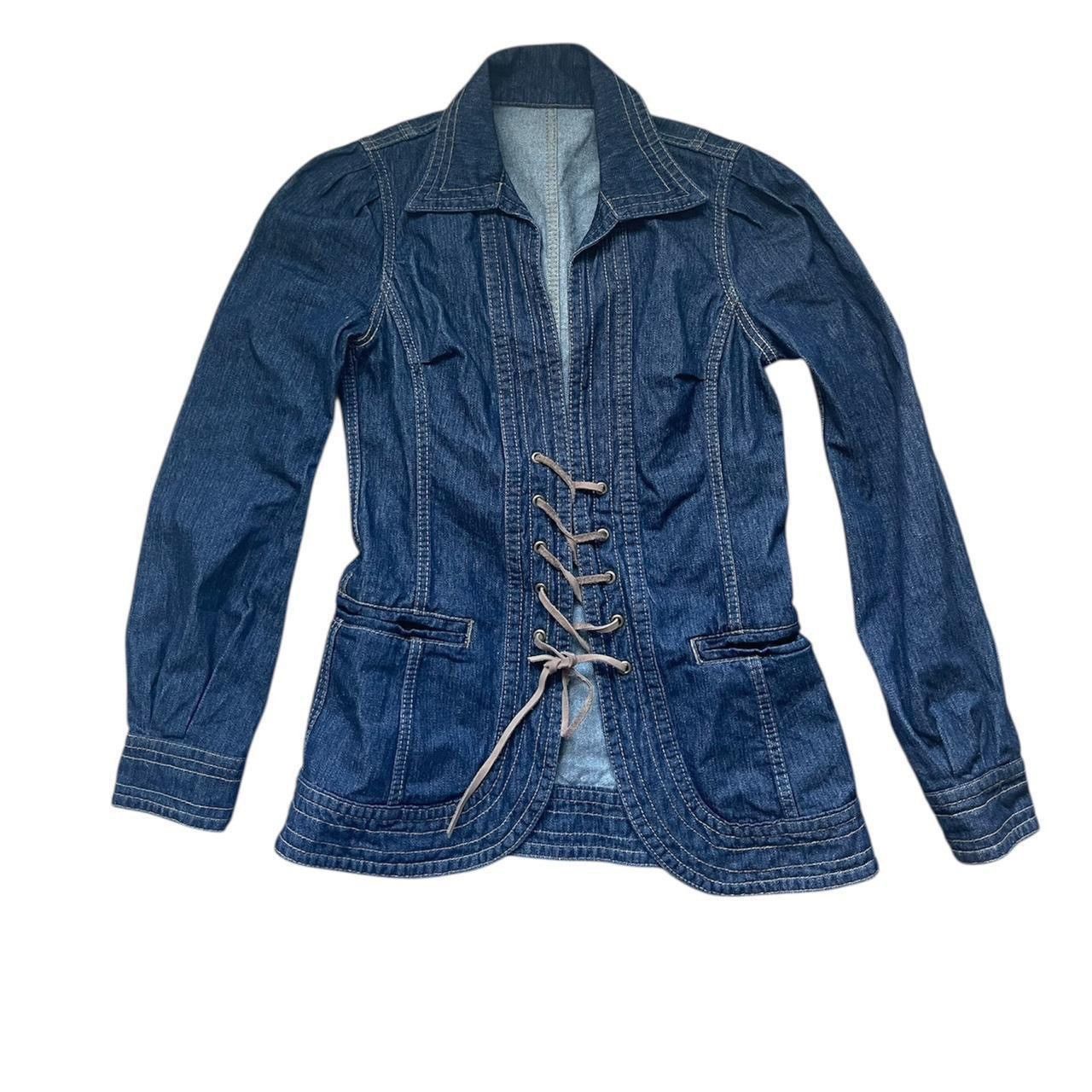 Hysteric Glamour hysterical glamour dark blue denim jacket Size M / US 6-8 / IT 42-44 - 1 Thumbnail