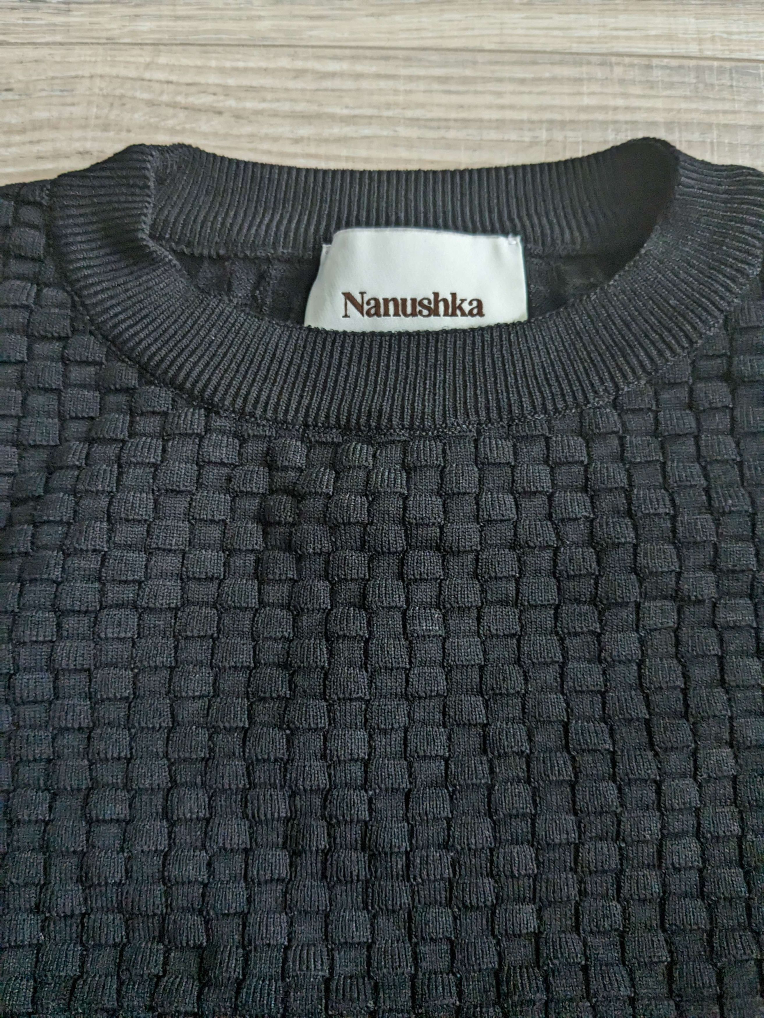 Nanushka Nanushka Black Crocheted Sweater / Shirt woven textured Size US XS / EU 42 / 0 - 1 Thumbnail