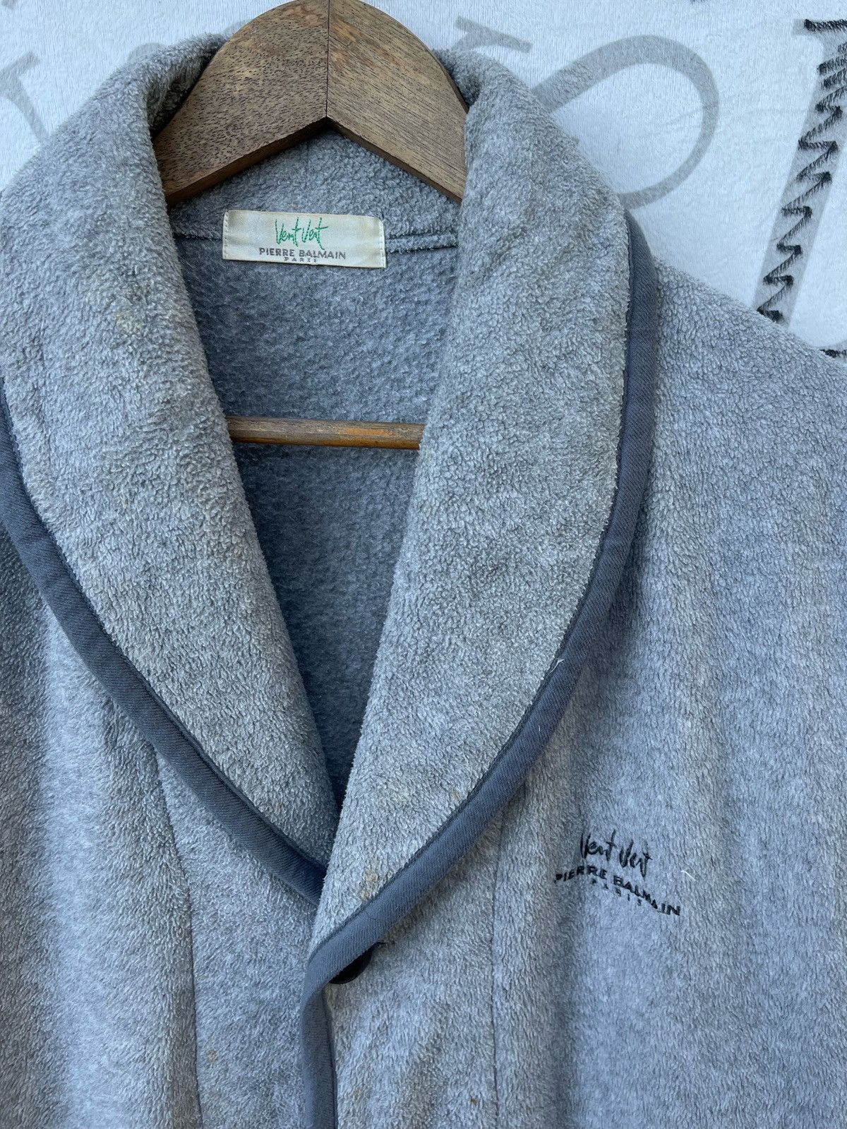 Balmain × Pierre Balmain × Vintage 🔥Vintage Pierre Balmain Paris Robe Coat Size US M / EU 48-50 / 2 - 6 Thumbnail