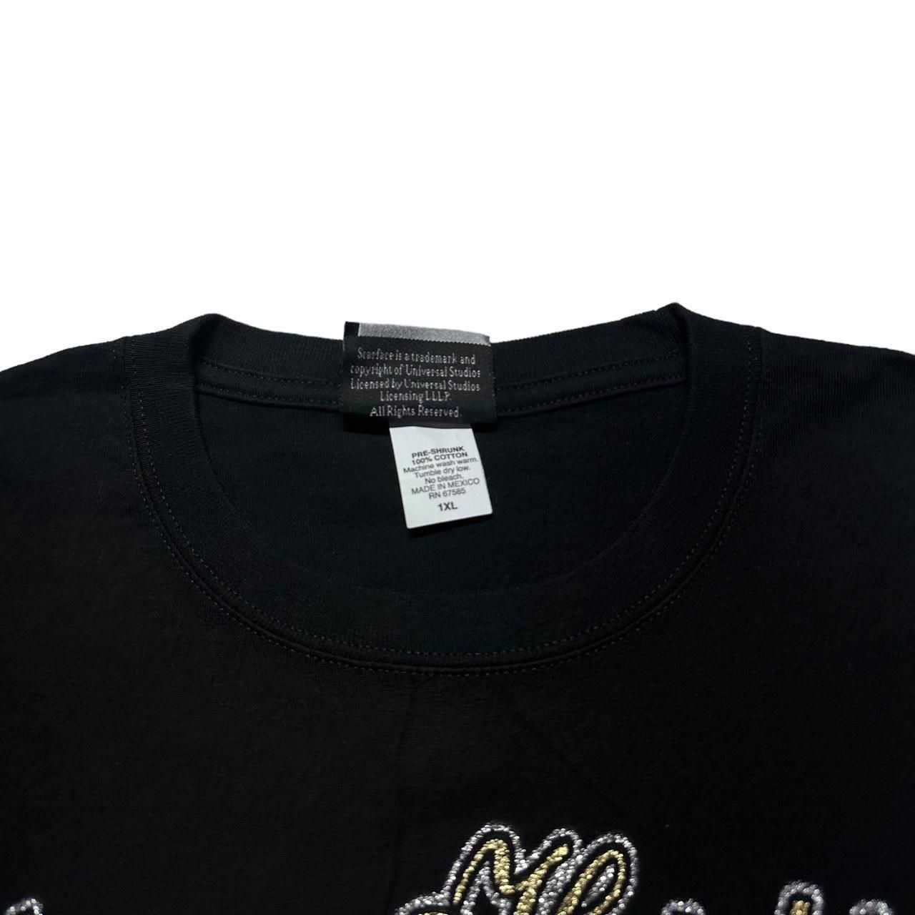 Hanes × Vintage Vintage Scarface Respect T-Shirt Size US XL / EU 56 / 4 - 6 Thumbnail