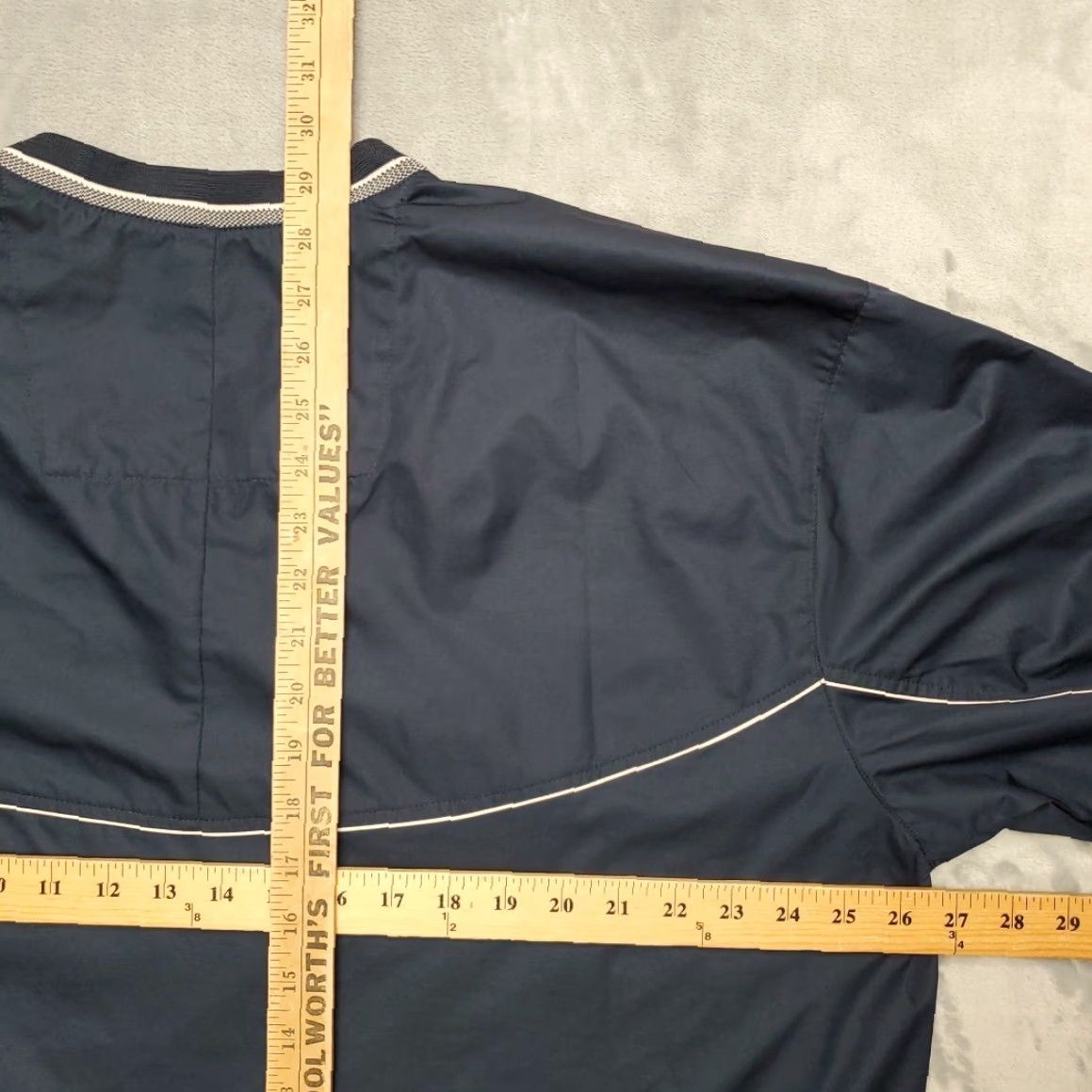 Nike Nike Jacket Mens XL Blue Wind Pullover Clima Fit V Neck Golf Phantom Hills Size US XL / EU 56 / 4 - 8 Thumbnail