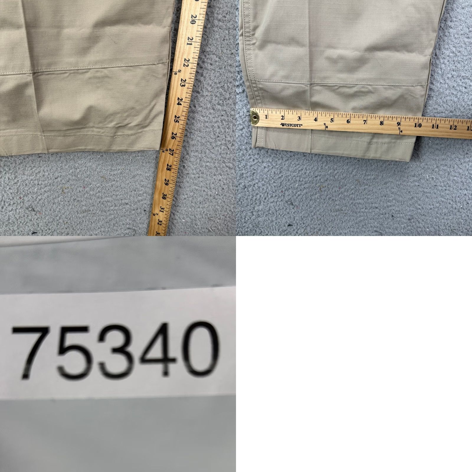 Propper Propper Mens Uniform Tactical Cargo Pants 46X27 Beige Cargo Pants Mens 46X27 Beige Utility Pocket Camping NEW Size US 30 / EU 46 - 8 Thumbnail