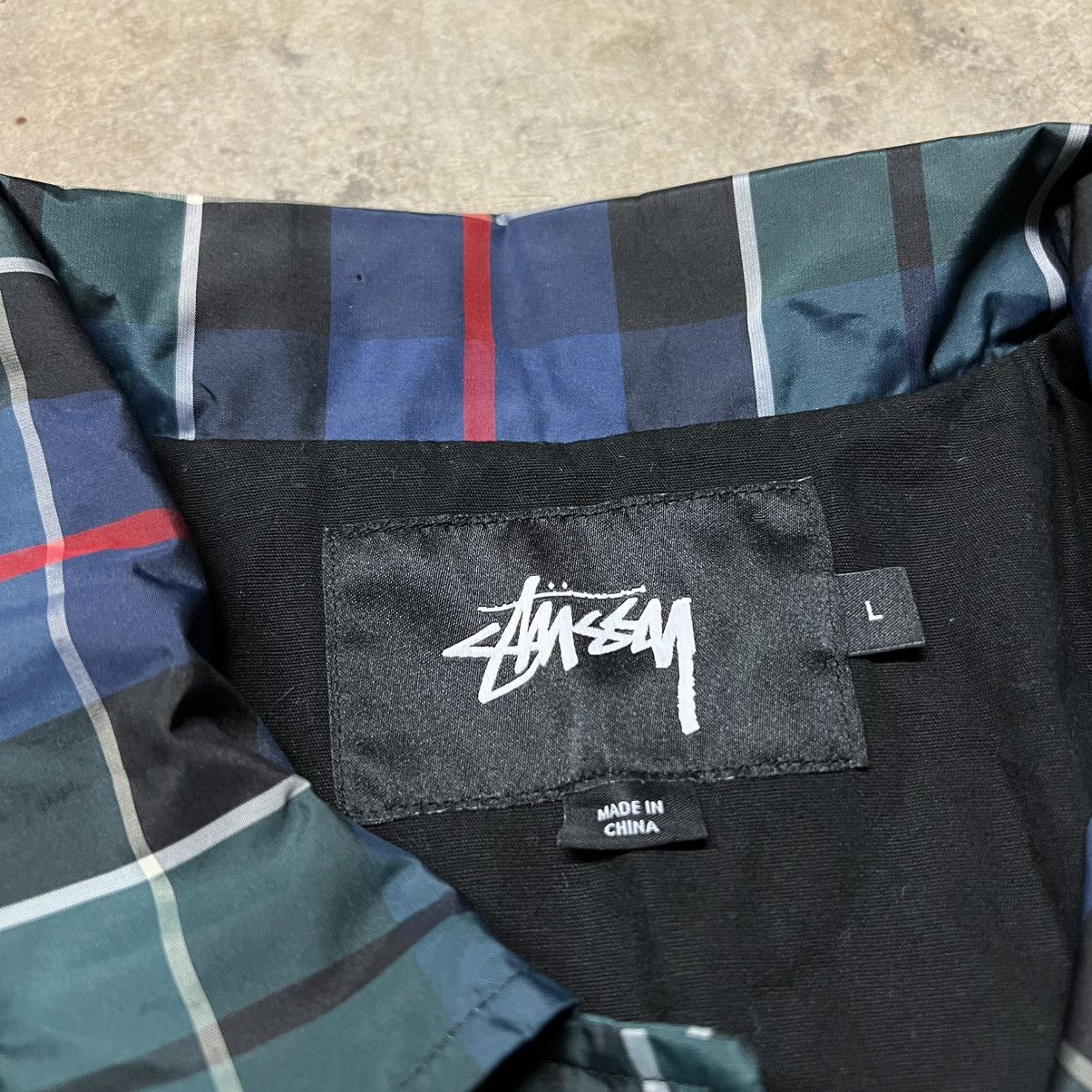 Hypebeast × Stussy Stussy Streetwear Plaid Windbreaker Jacket Size US L / EU 52-54 / 3 - 9 Thumbnail