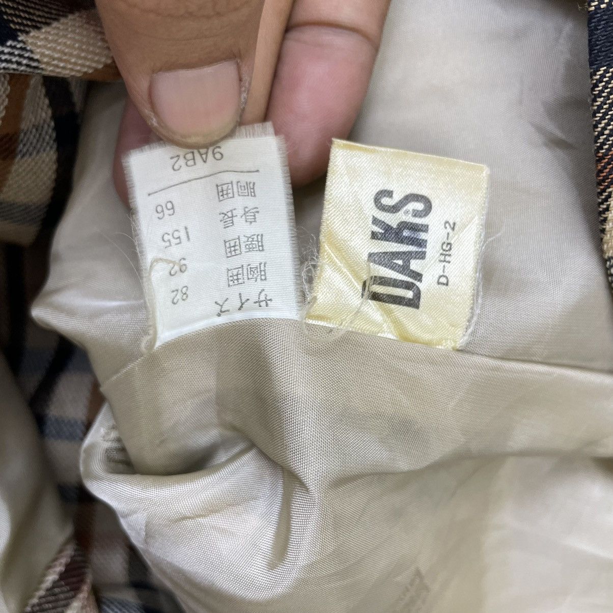 DAKS × Vintage Vintage Daks London Casual Jacket Size M / US 6-8 / IT 42-44 - 6 Thumbnail