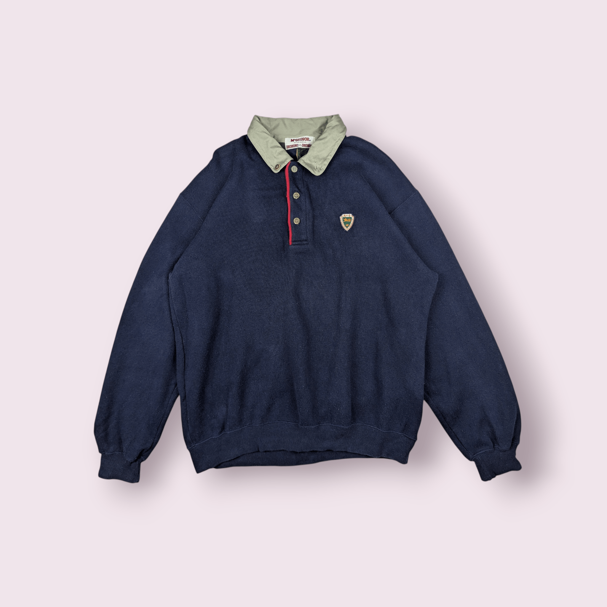 McGregor Vintage 90's MCGREGOR Sportswear Retro Classic Sweatshirts Size US XL / EU 56 / 4 - 2 Thumbnail